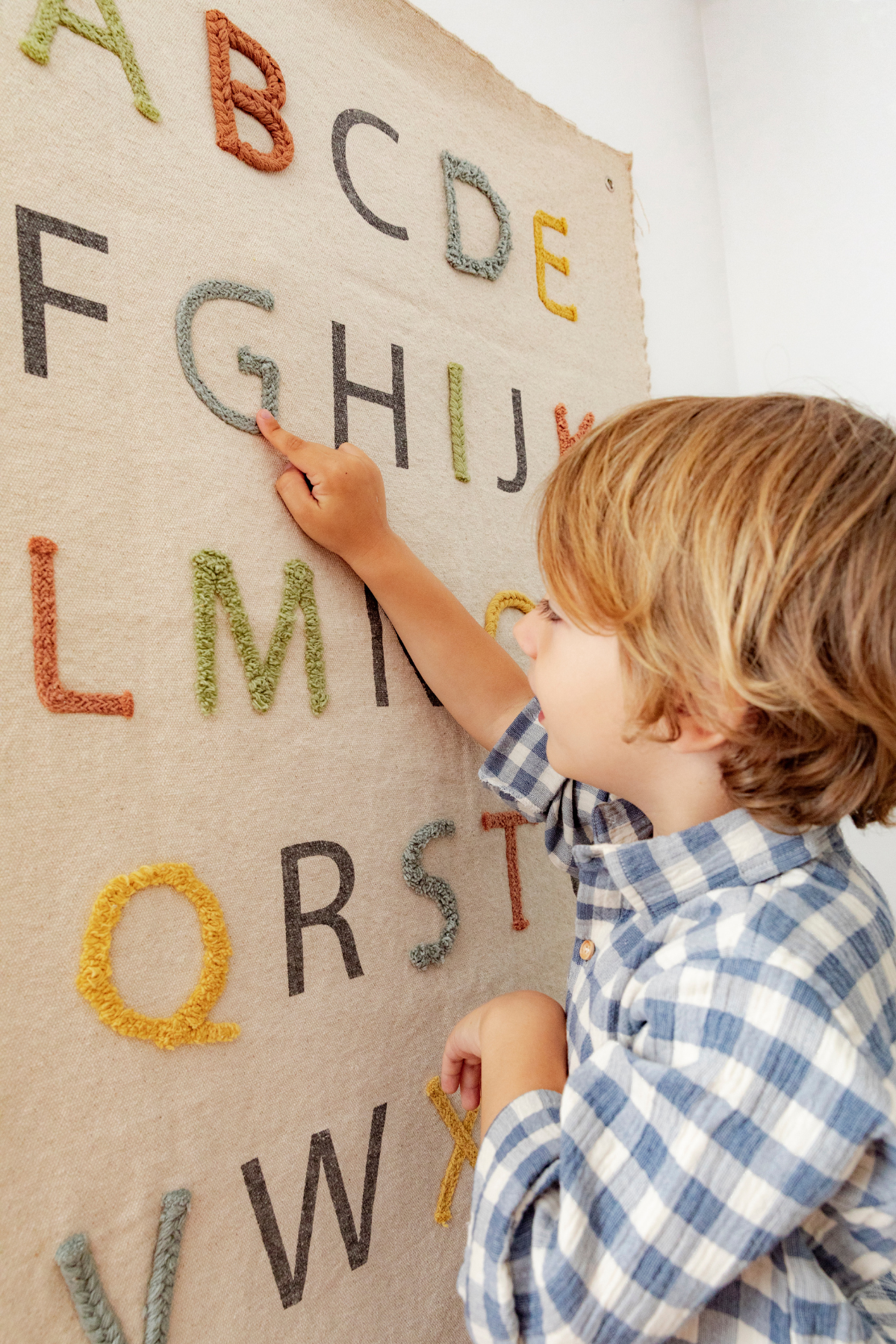 Wandteppich "Color ABC"