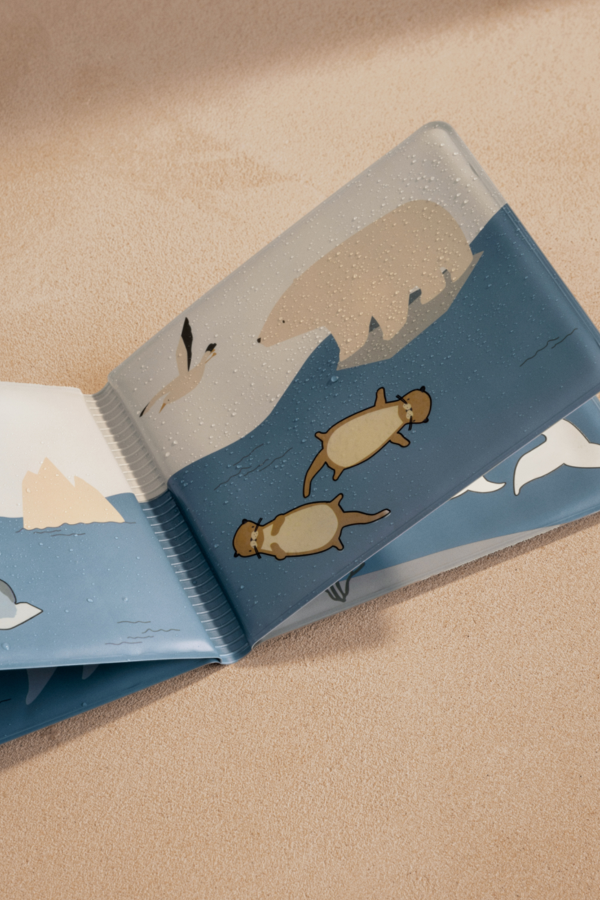 Wasserfestes Badebuch "Waylon" | Arctic Sea / Ocean view