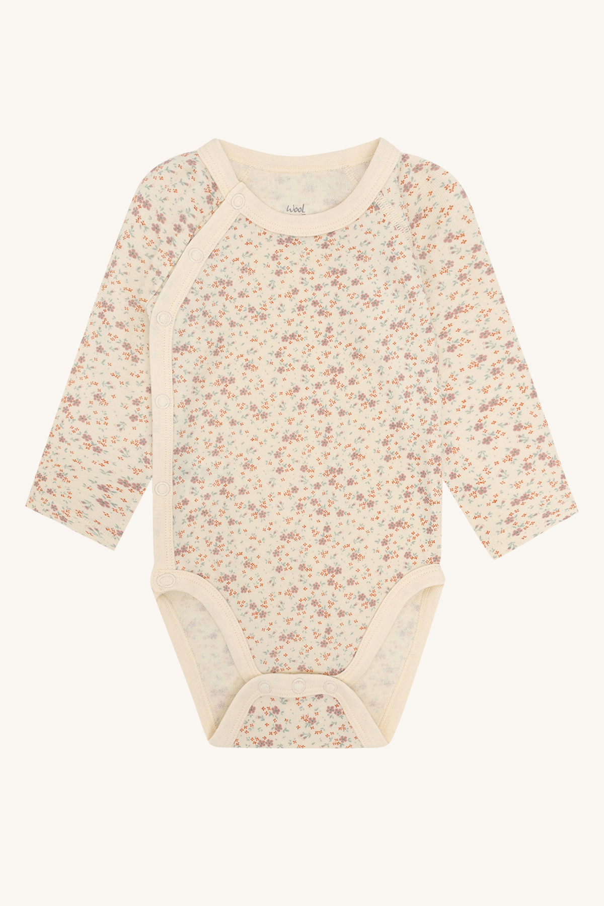 Wickelbody "Baloo" aus Wolle & Bambusviskose | Off White