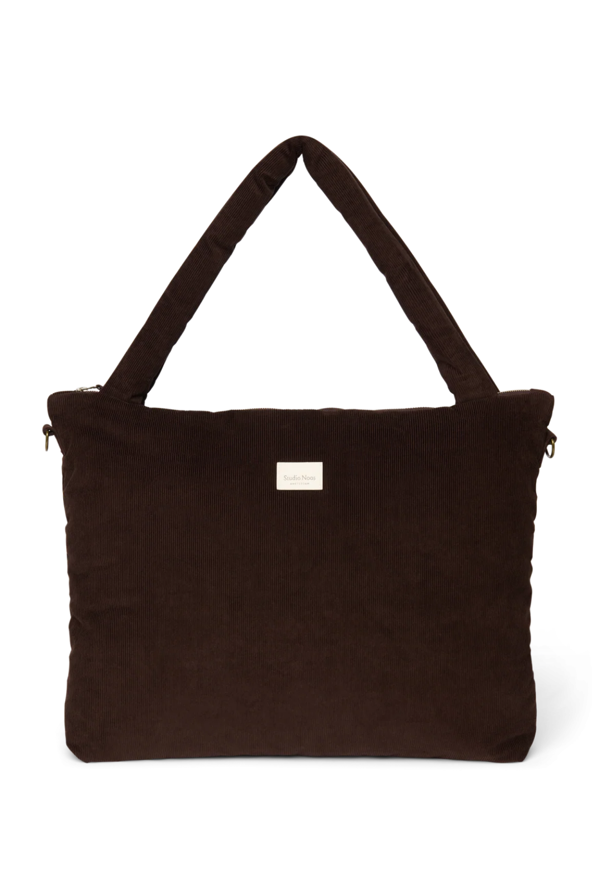 Wickeltasche "Rib Puffy" | Dark Brown