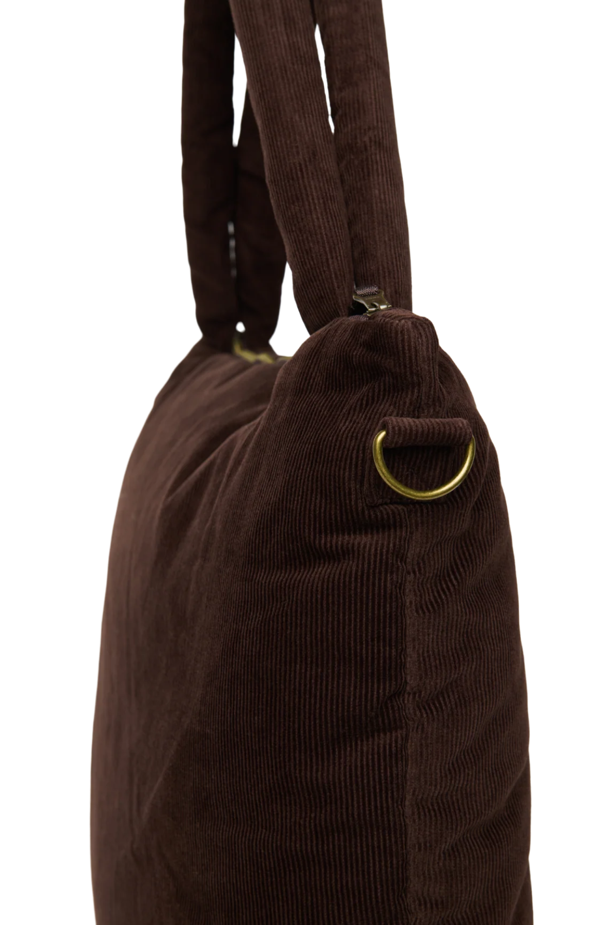 Wickeltasche "Rib Puffy" | Dark Brown