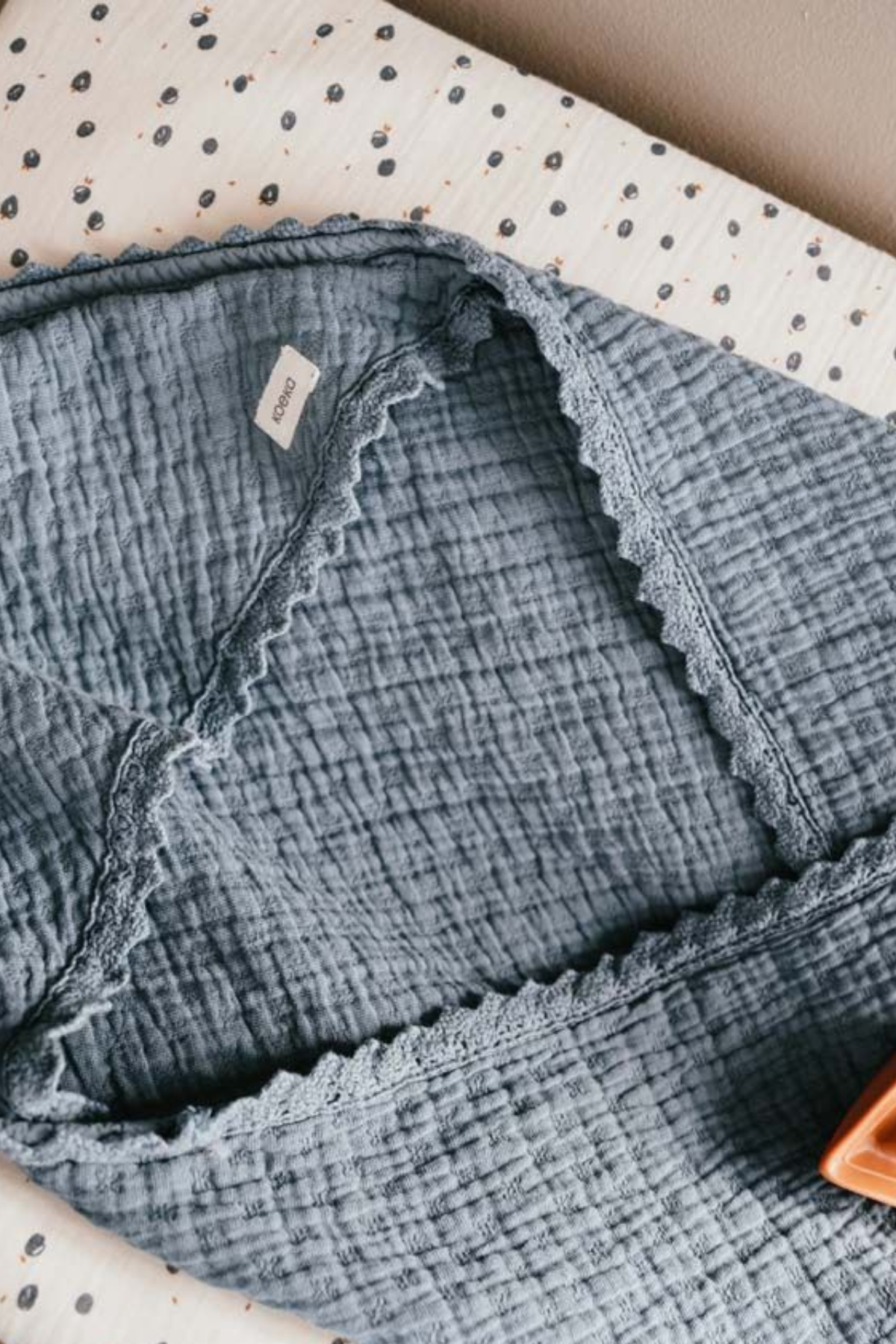 Wickeltuch "Elba" | Blue Stone