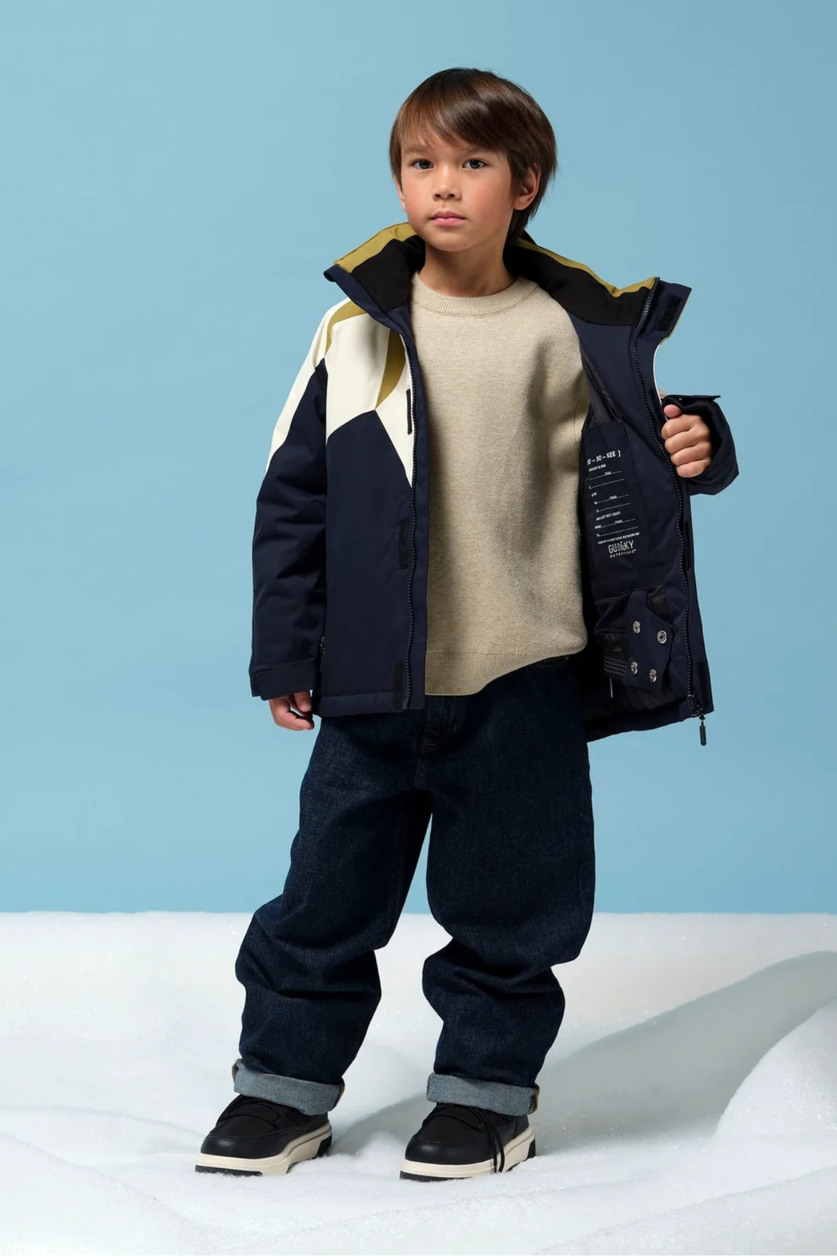 Winterjacke "BOUNCY BUNNY" Wassersäule 8.000mm | sky captain blue