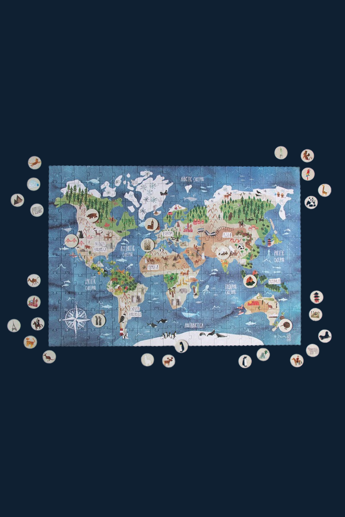 Puzzle | Discover the World | 200 Teile