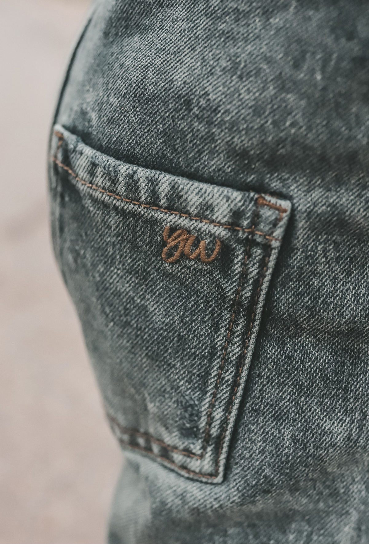 Latzhose | Acid Grey