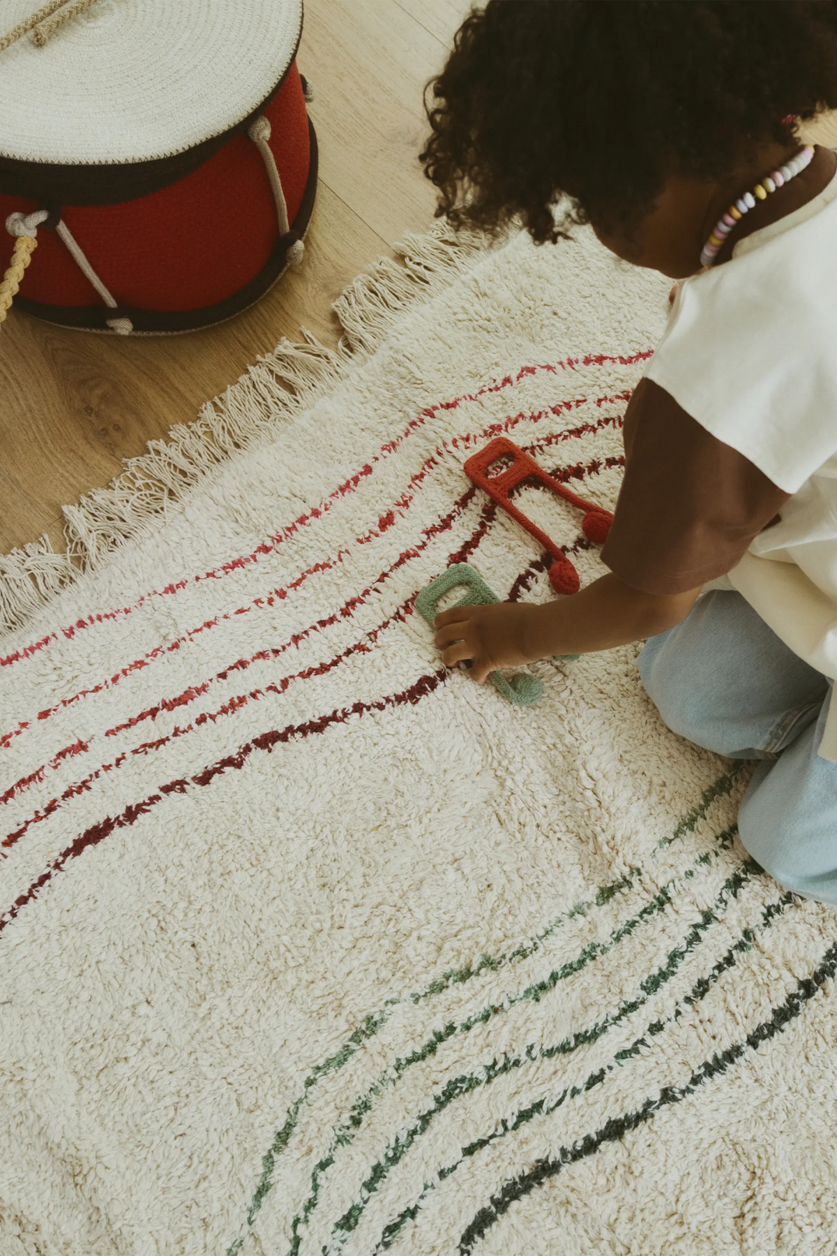 Spielteppich Color Notes mit abnehmbaren Noten