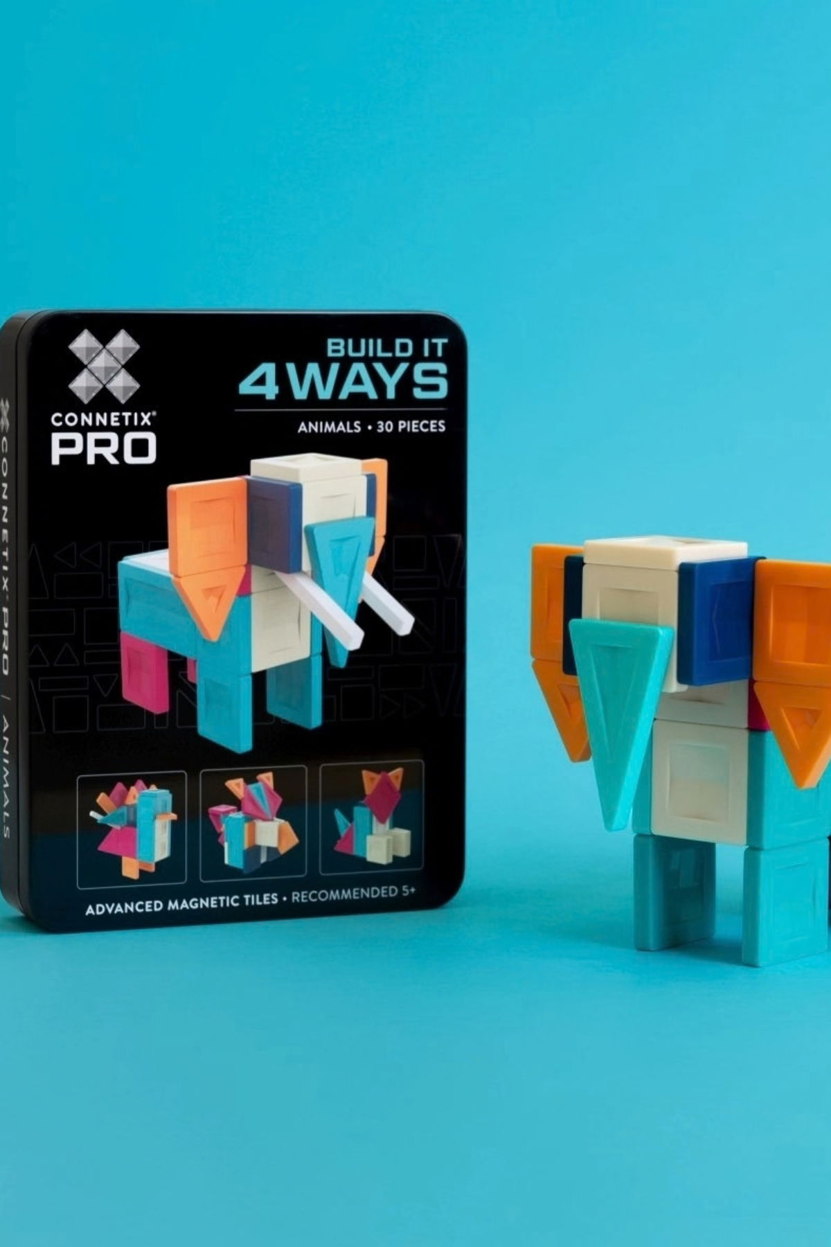 Magnetbausteine "Pro Build-It Animals" 30 Teile
