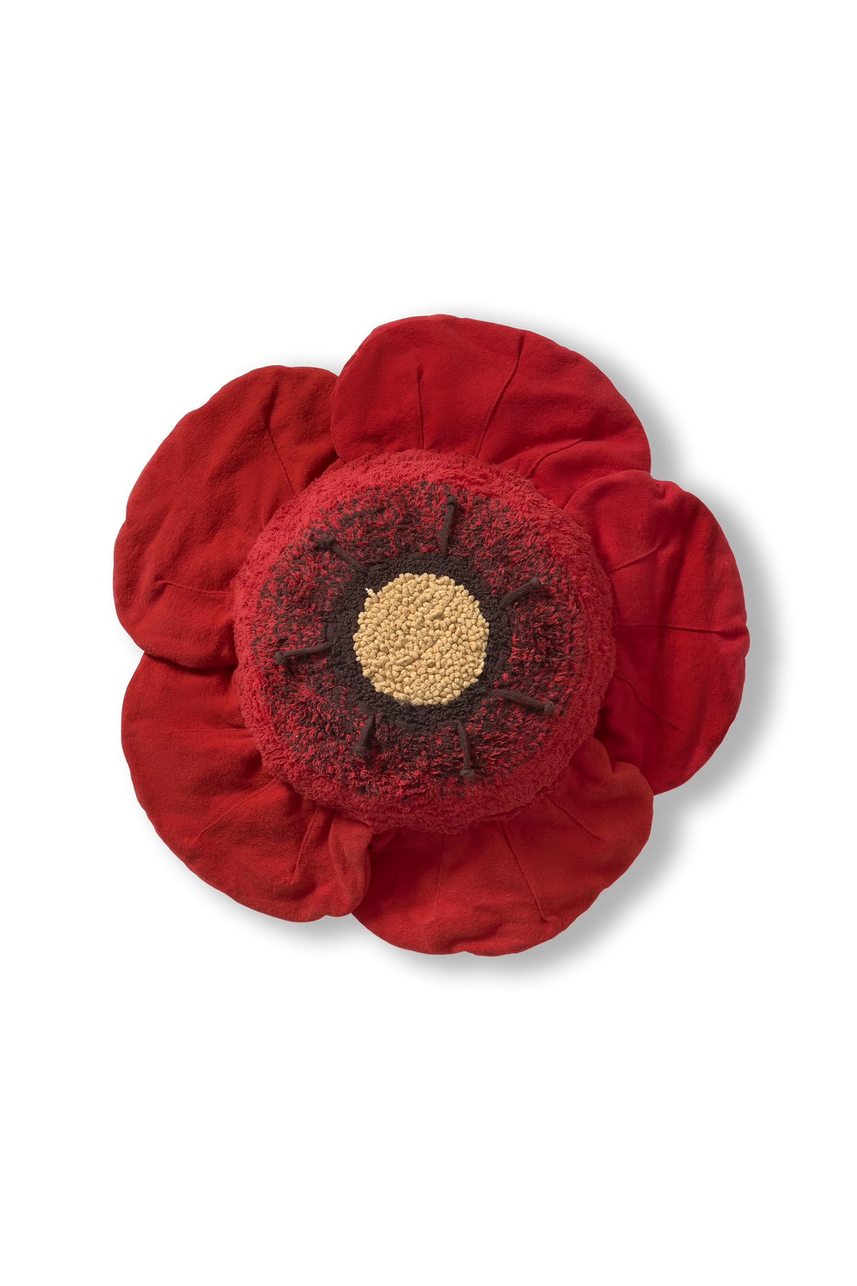 Bodenkissen Poppy Red von Lorena Canals