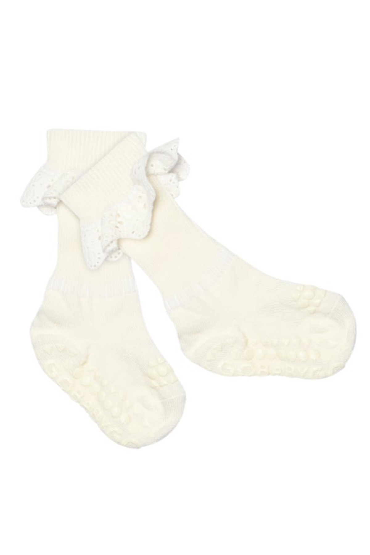 Stoppersocken mit Spitze aus Bambusviskose | verschiedene Farben