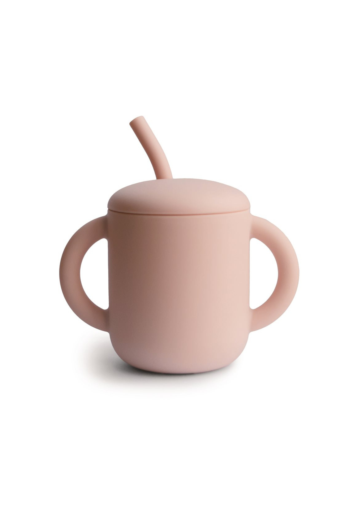 Becher mit Strohhalm | verschiedene Farben