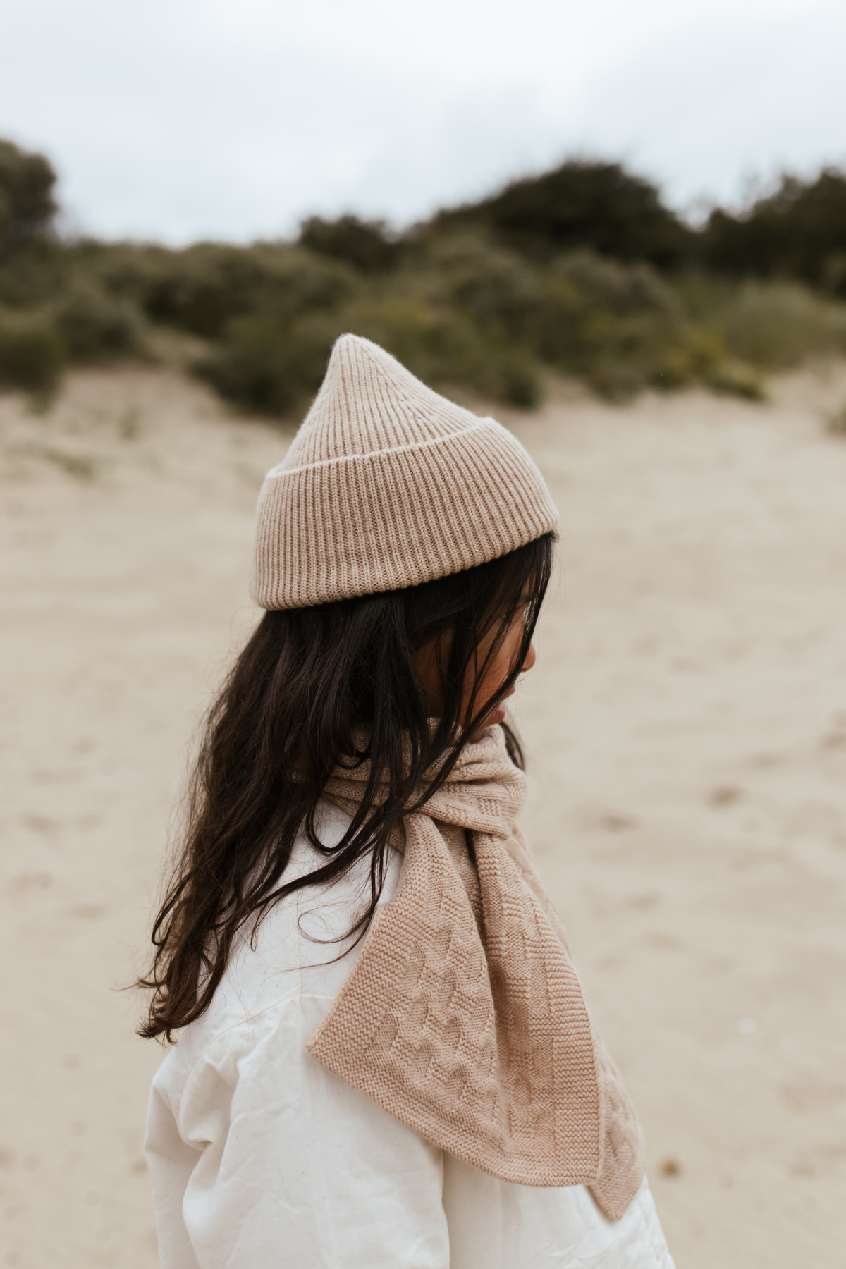 Beanie Fonzie Kids | Sand - SYNCSON