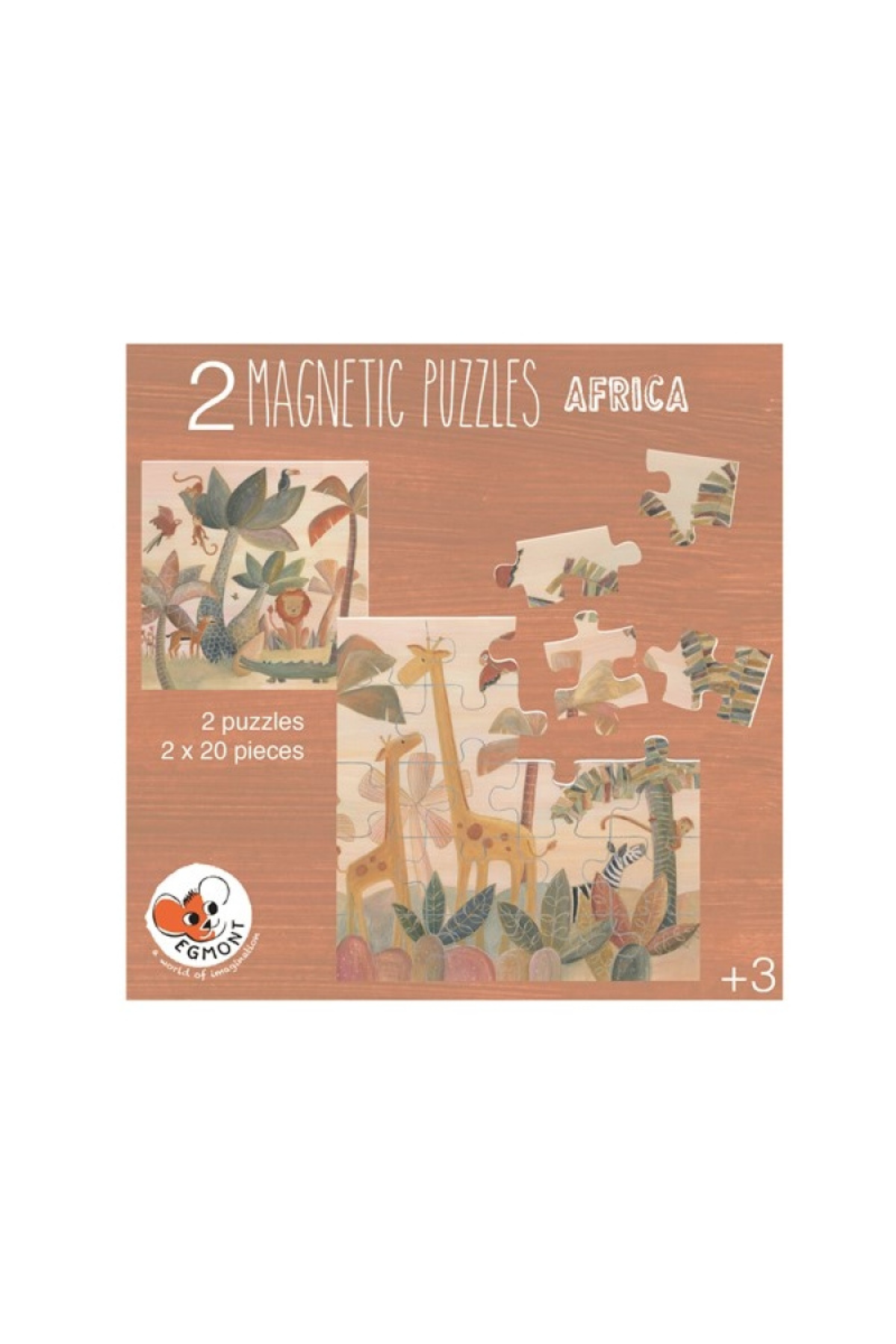 Magnetisches Puzzle: Jungle Tiere - SYNCSON