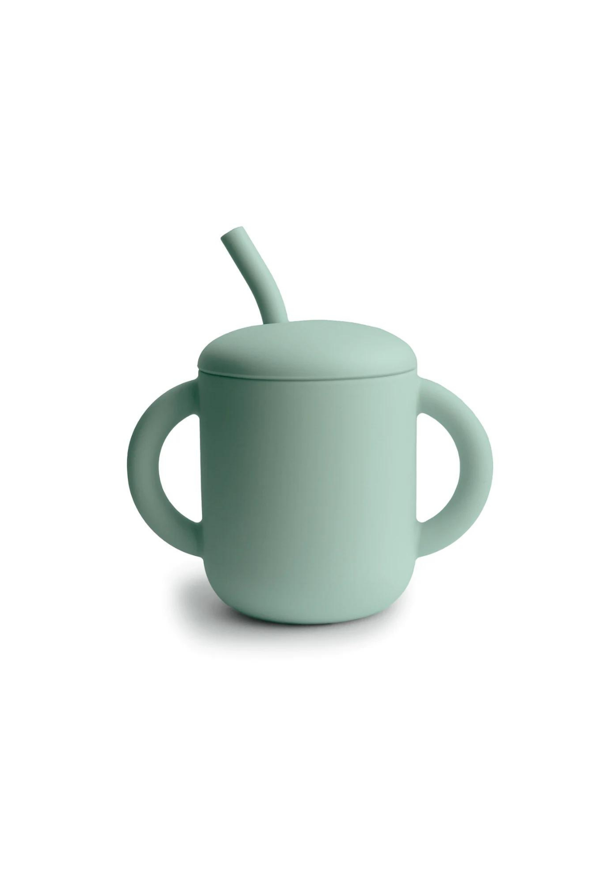 Becher mit Strohhalm | verschiedene Farben