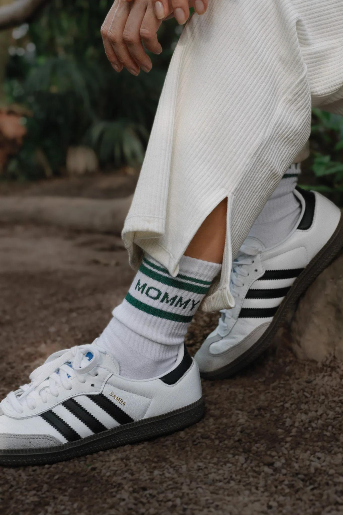 Gestreifte Socken "Mommy" - SYNCSON