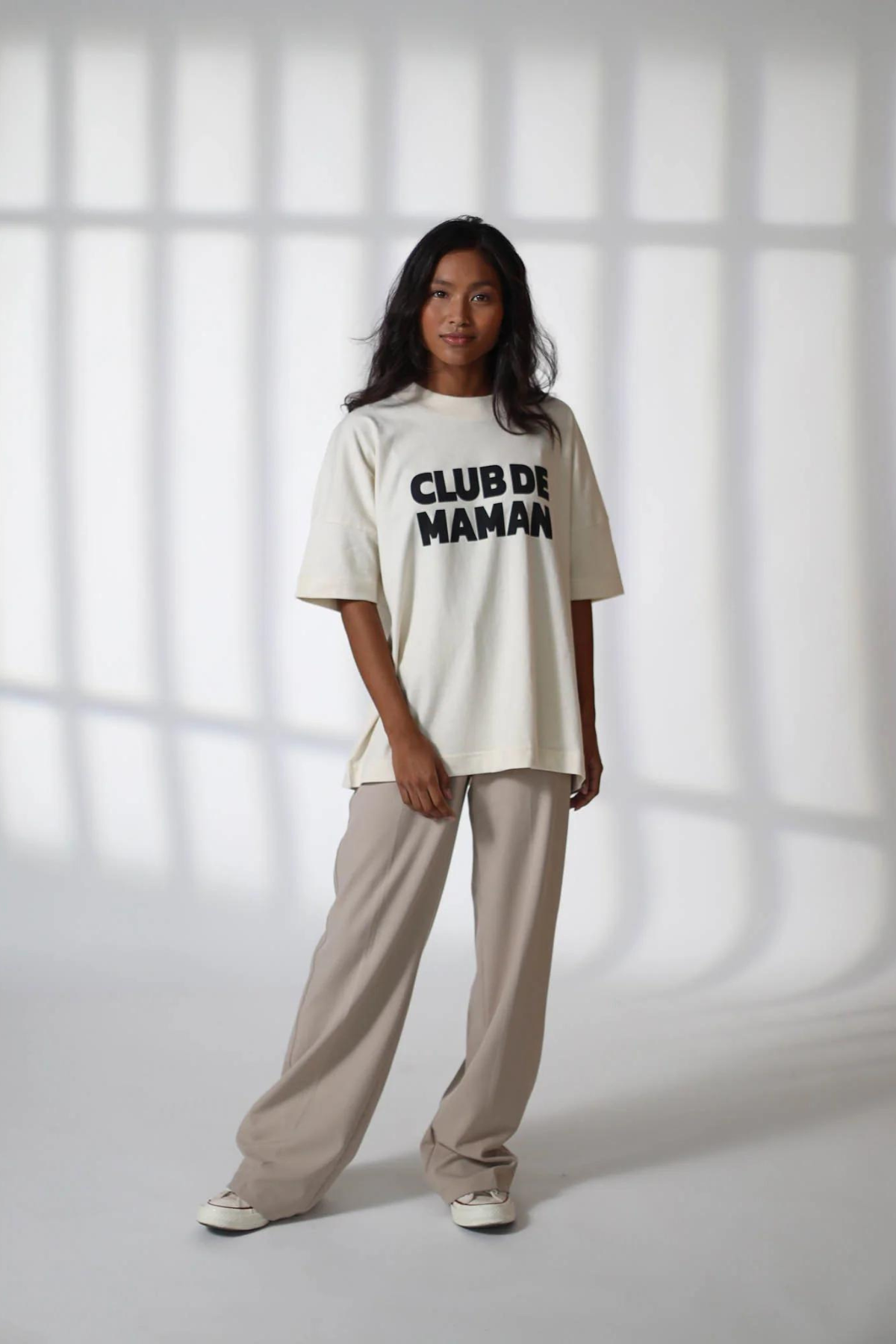 T-Shirt "Club de Maman" - Natur - SYNCSON 