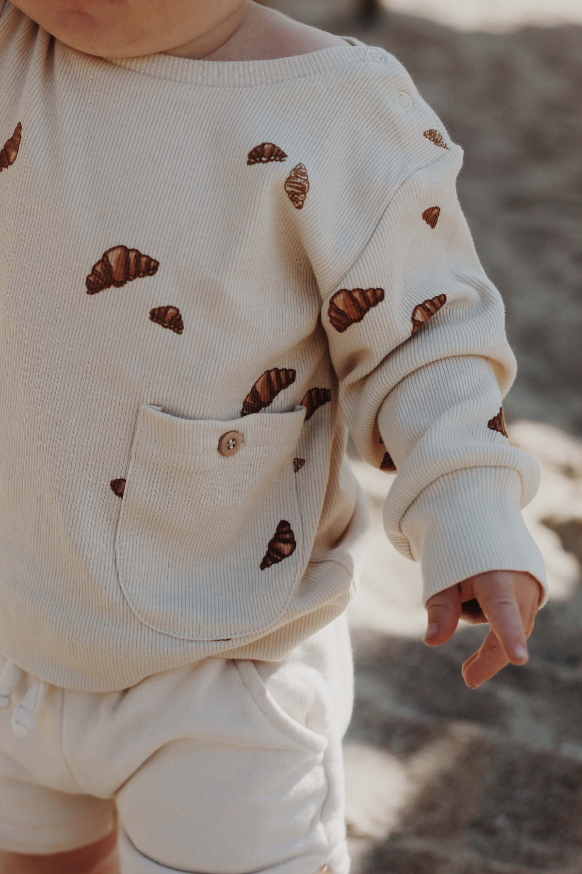 Langarmshirt "Little Croissants" - SYNCSON