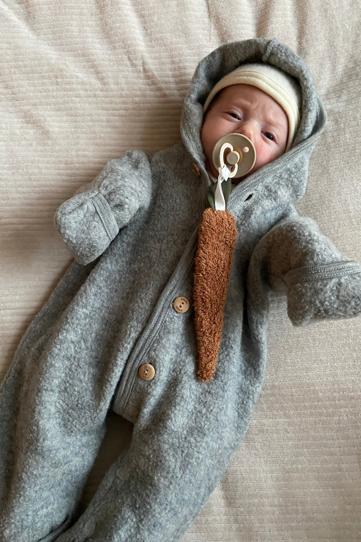 Wollfleece Kapuzenoverall - SYNCSON