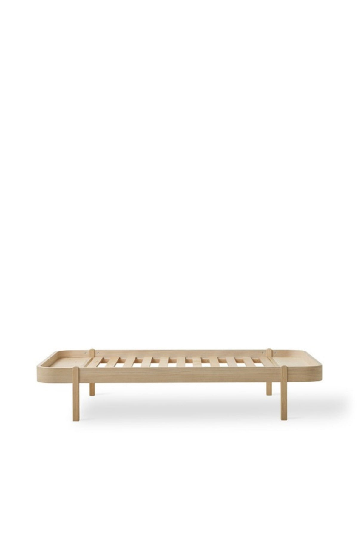 Oliver Furniture Wood Lounger Bett 120x200, Eiche