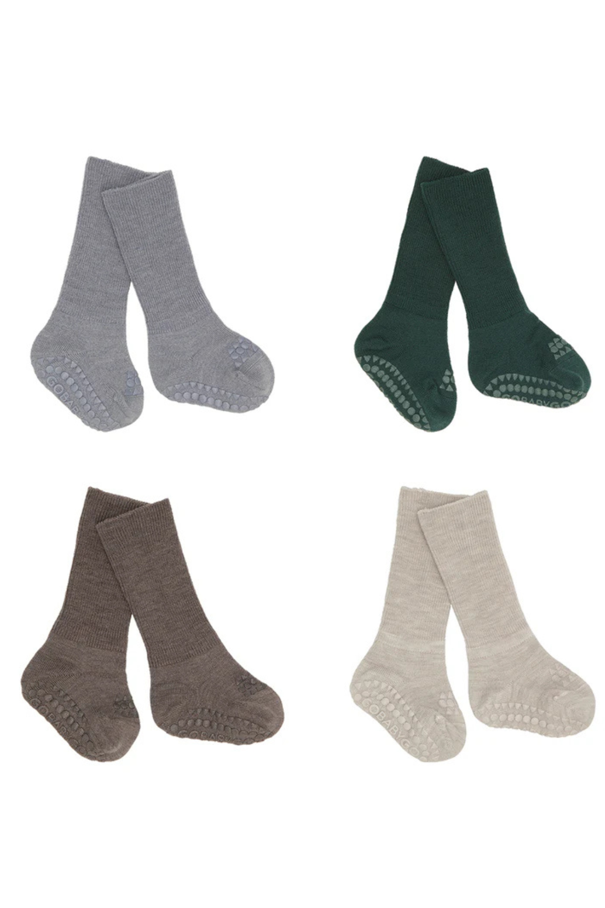 Rutschesocken: 4er Combo Box | Merinowolle