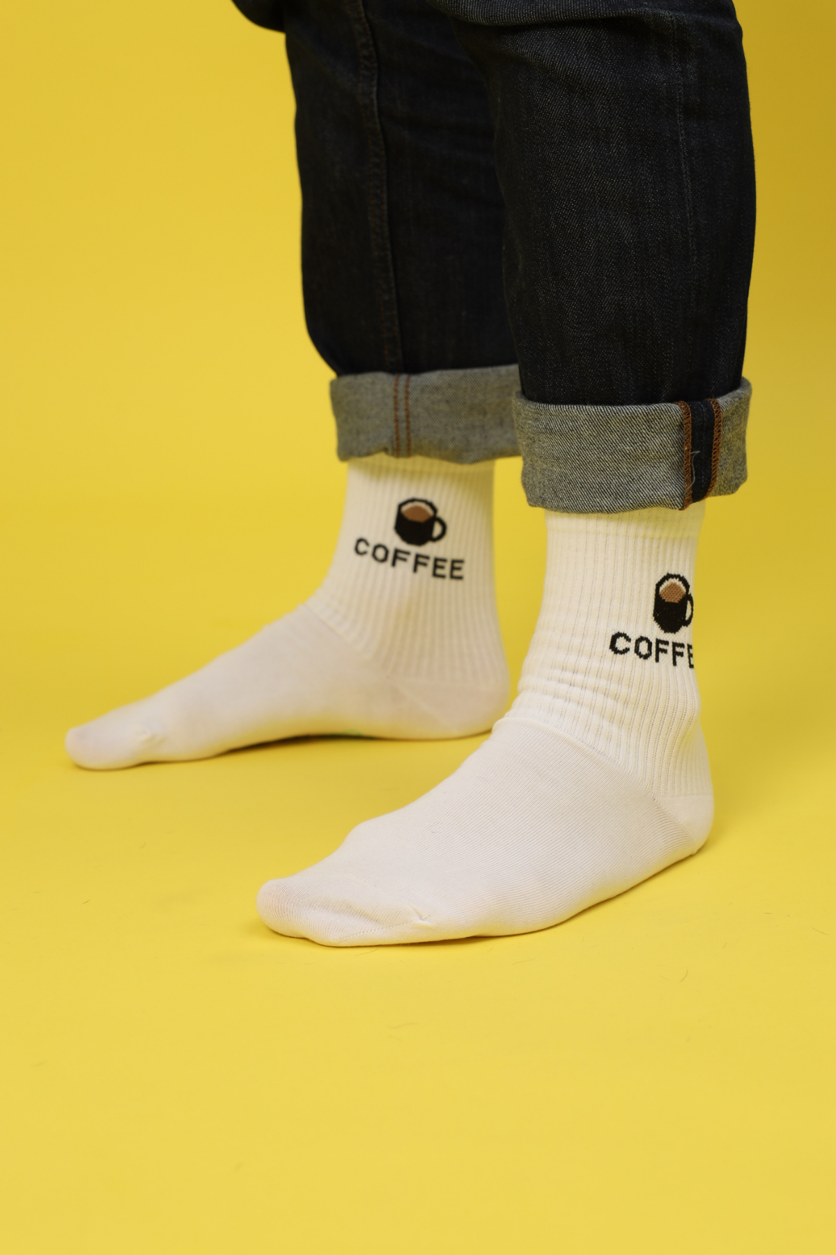 Adult Socken "Coffee"
