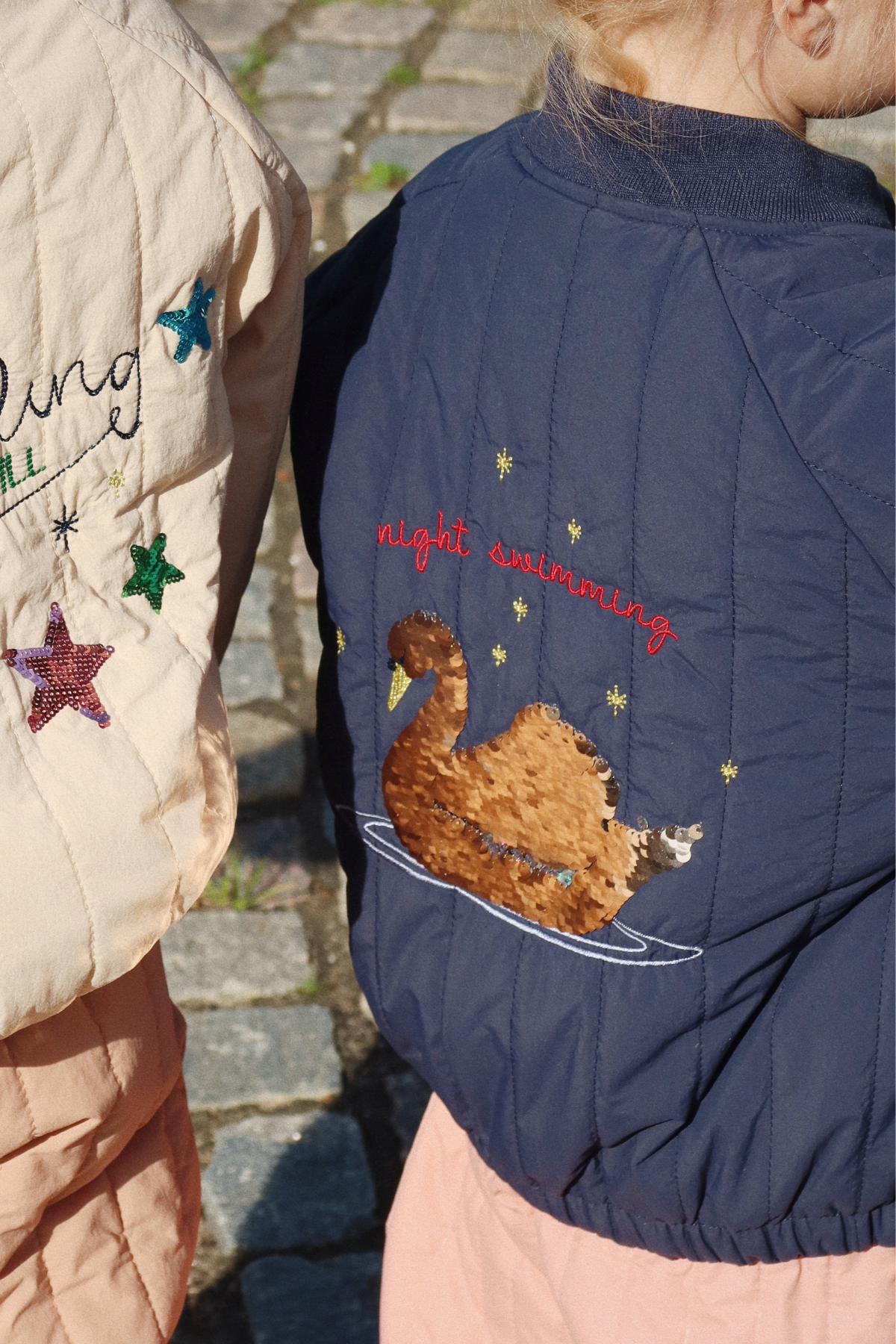 Kinder-Bomber Jacke “Juno Sequin"