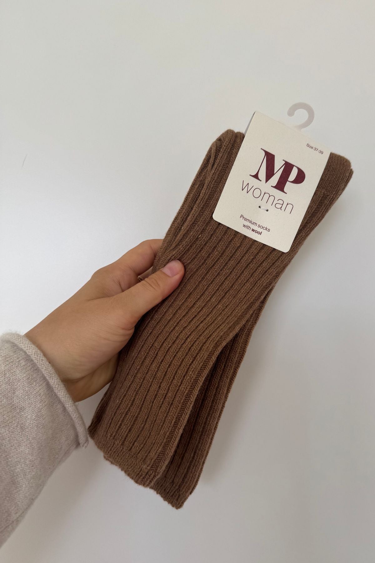 Lange Ripp Socken "Bess" aus Woll- und Kaschmirgemisch | verschiedene Farben