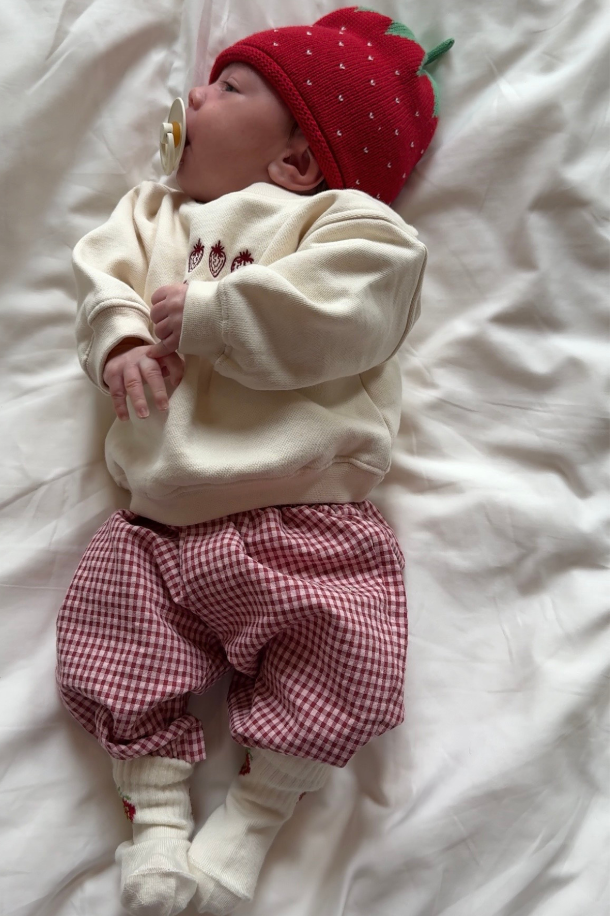 Hose "Gingham" Baby | Red