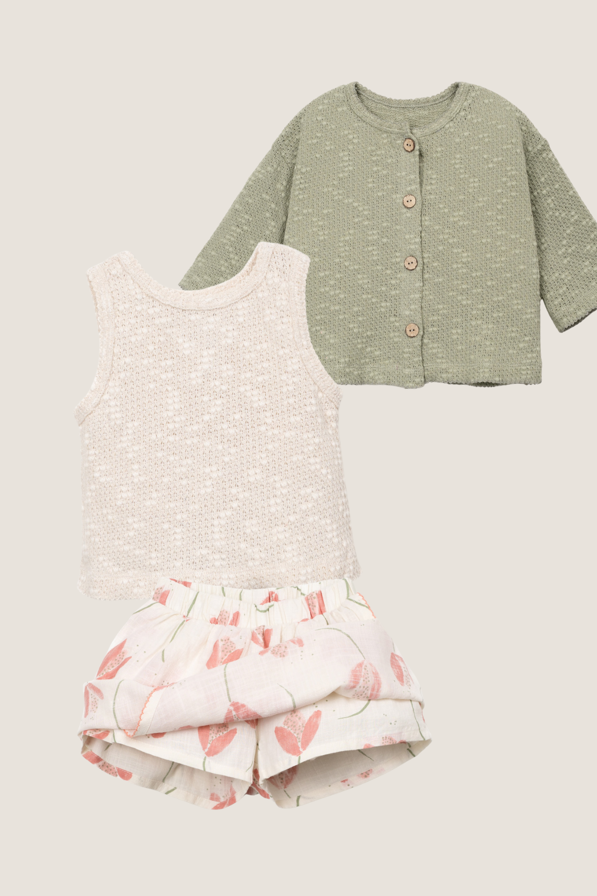 Texture & Resin Knit Set