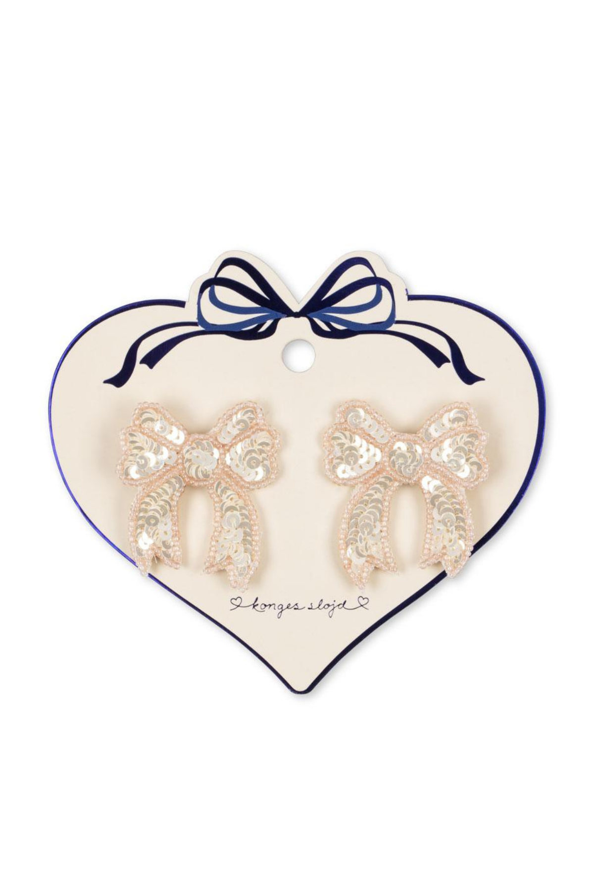 2er-Set Schleifen Haarspangen | Cameo Rose