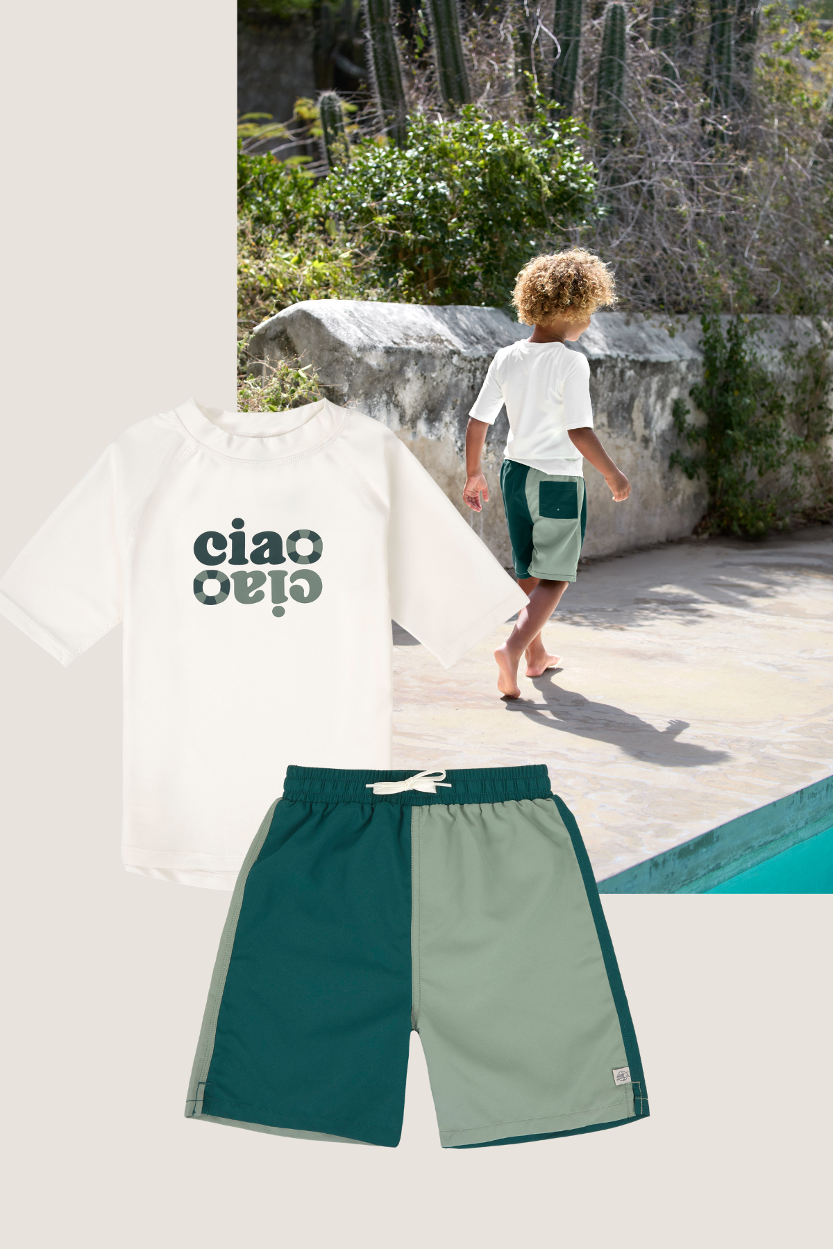 UV-Outfit Set „Ciao Coast“ | Size: 104-116