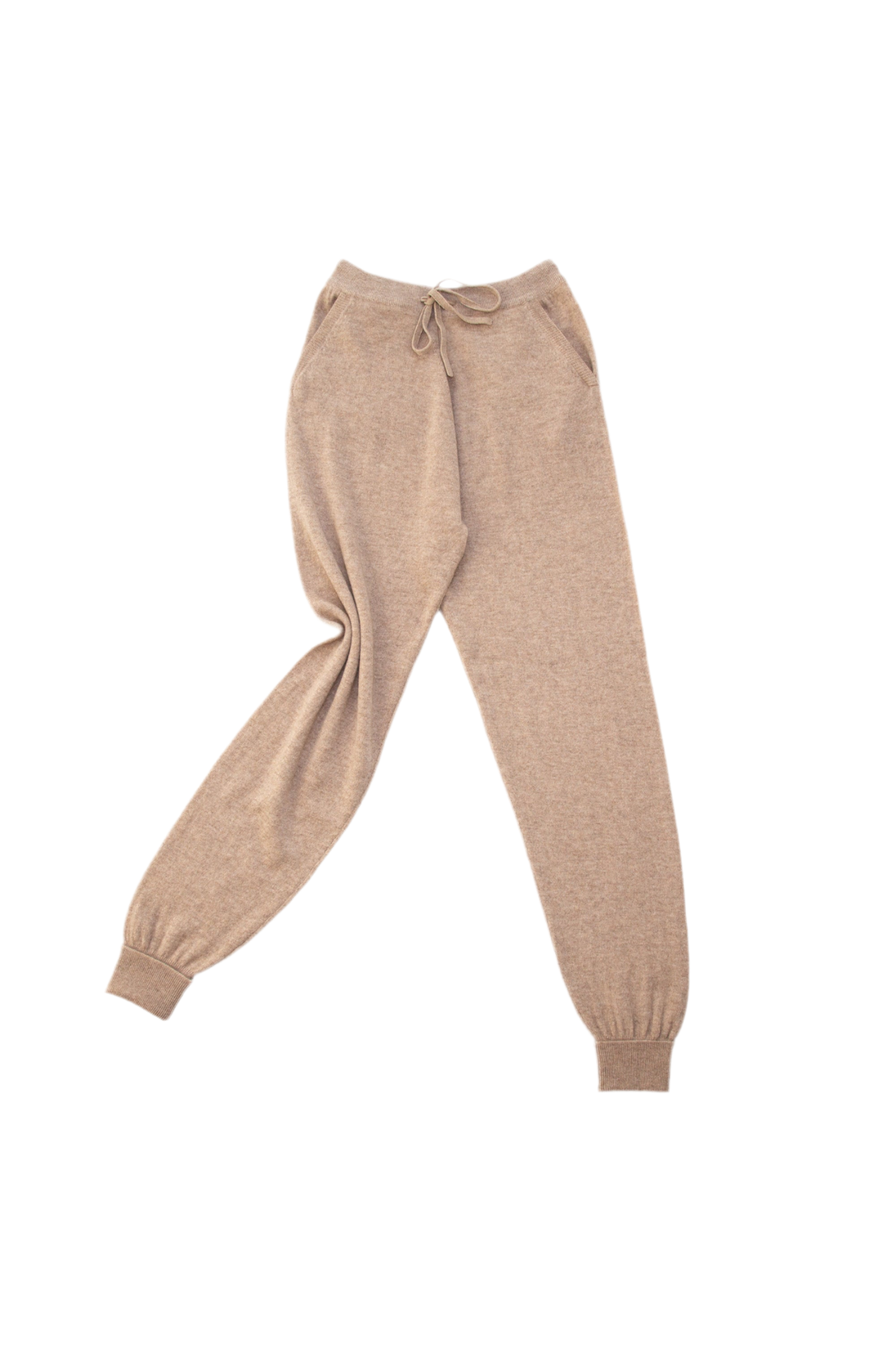 Kaschmirhose "Charlie" Adult | Beige Mélange