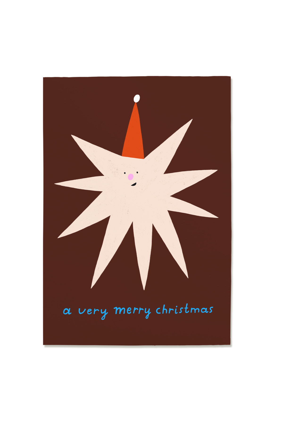 Postkarte  "Very Merry Christmas"