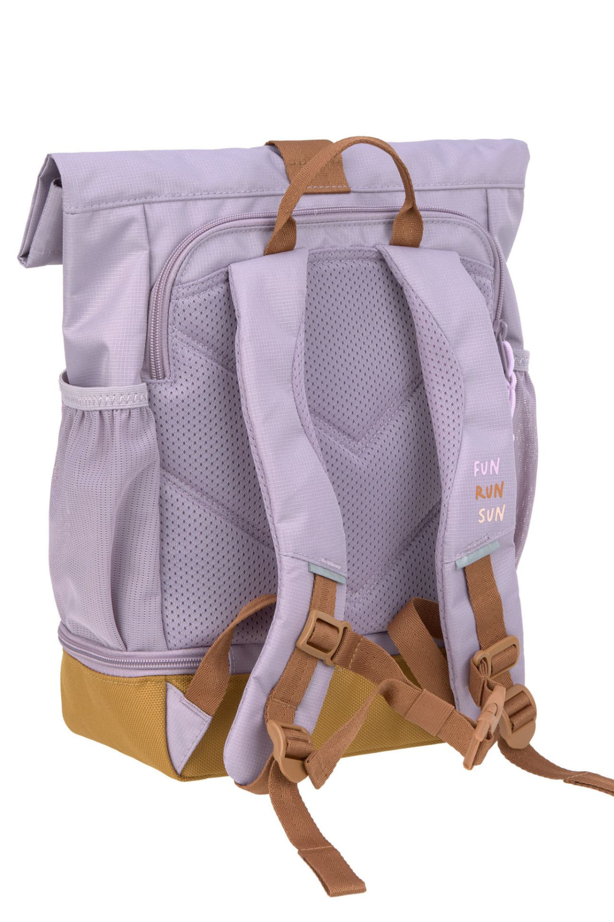 Kinderrucksack Rolltop "Little Gang" | Lila