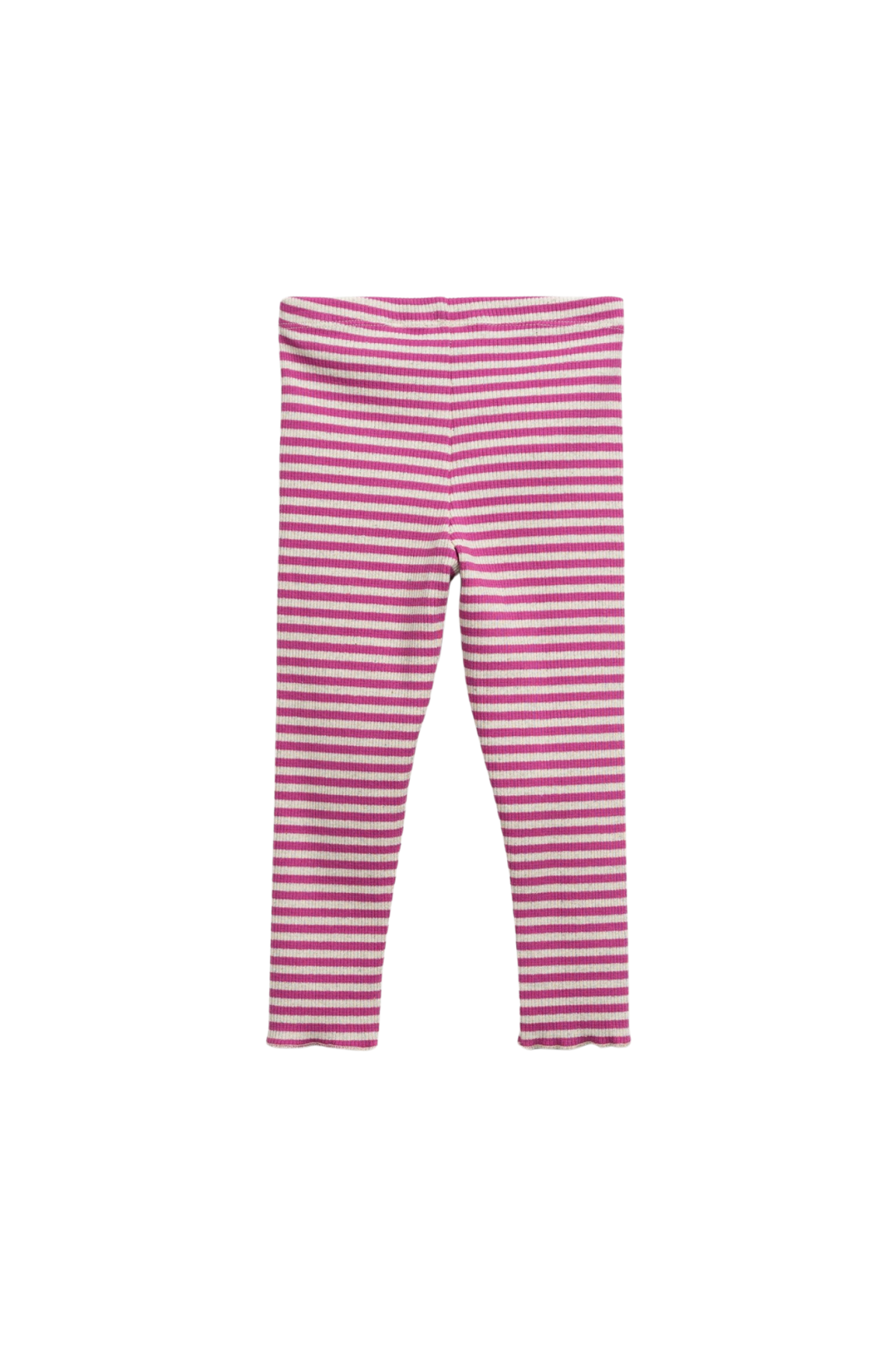 Gestreifte Ripp-Leggings
