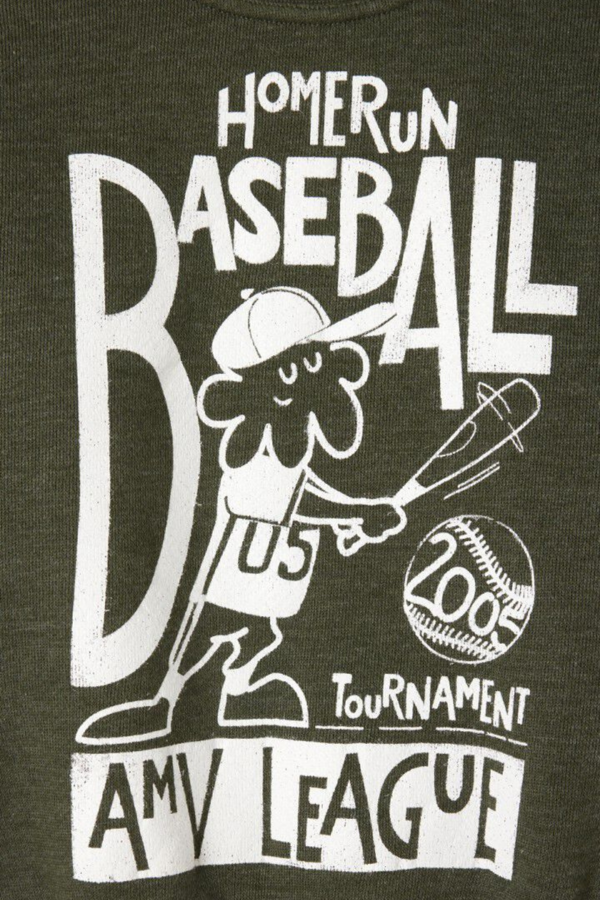 Sweatshirt "Doven" | Baseball Print