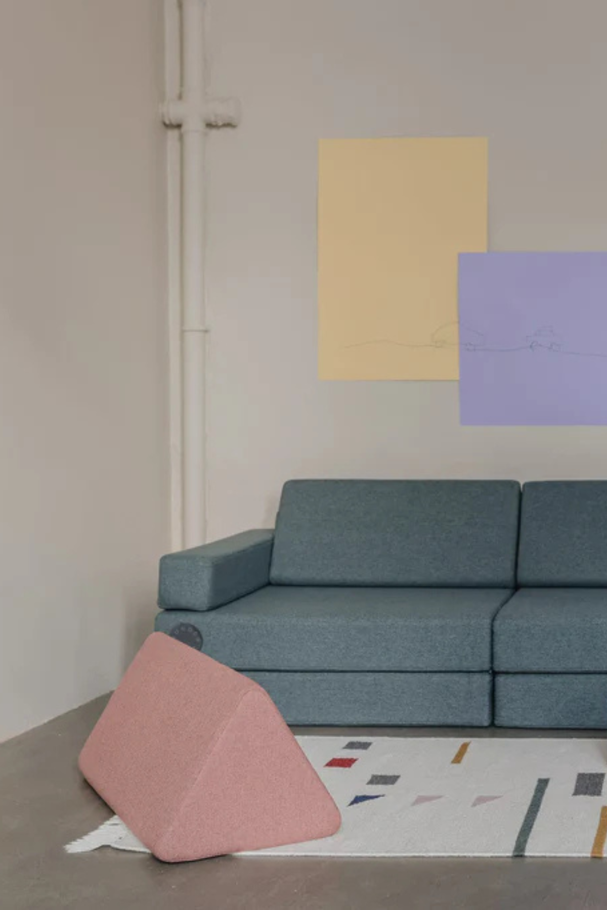 Spielsofa "Oh So Soft" | verschiedene Farben