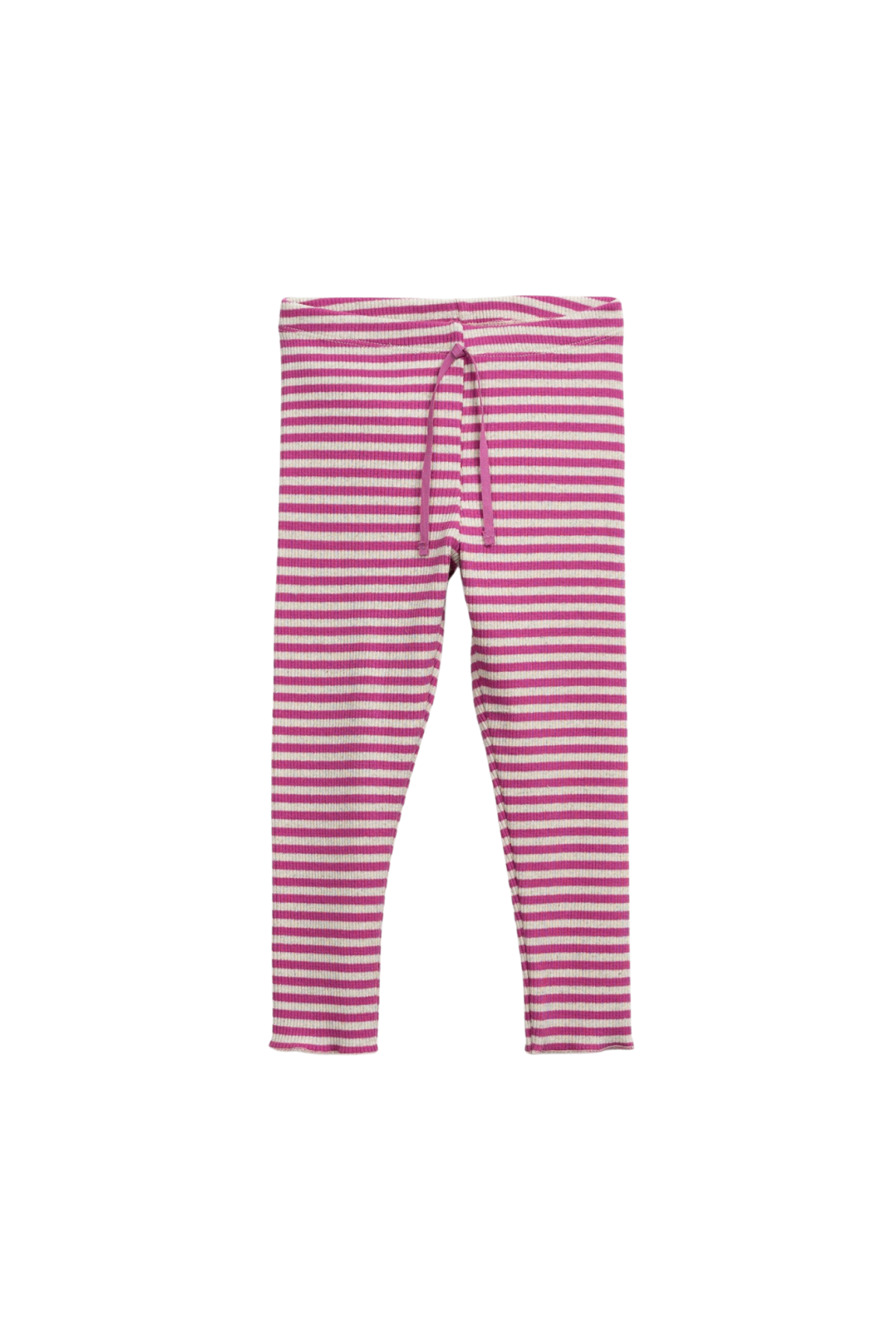 Gestreifte Ripp-Leggings