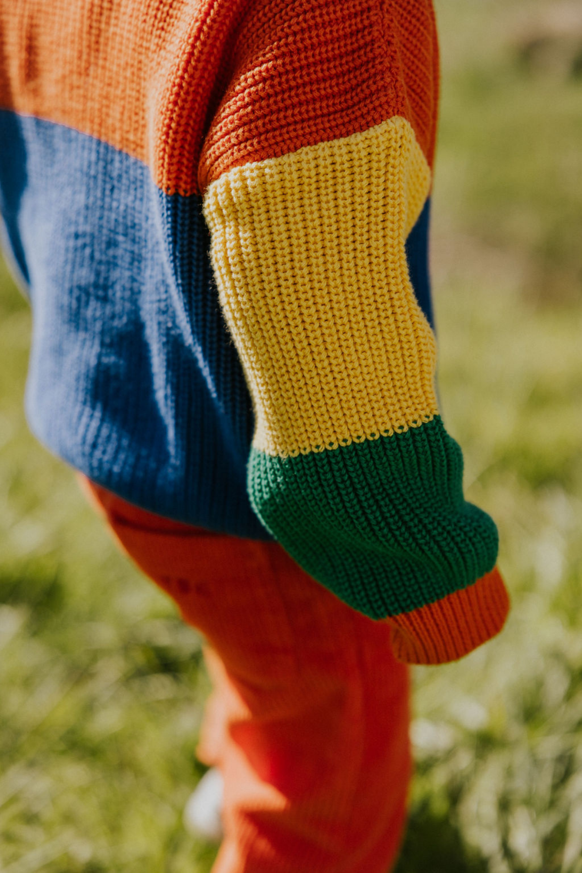 Color Block Sweater | verschiedene Farben