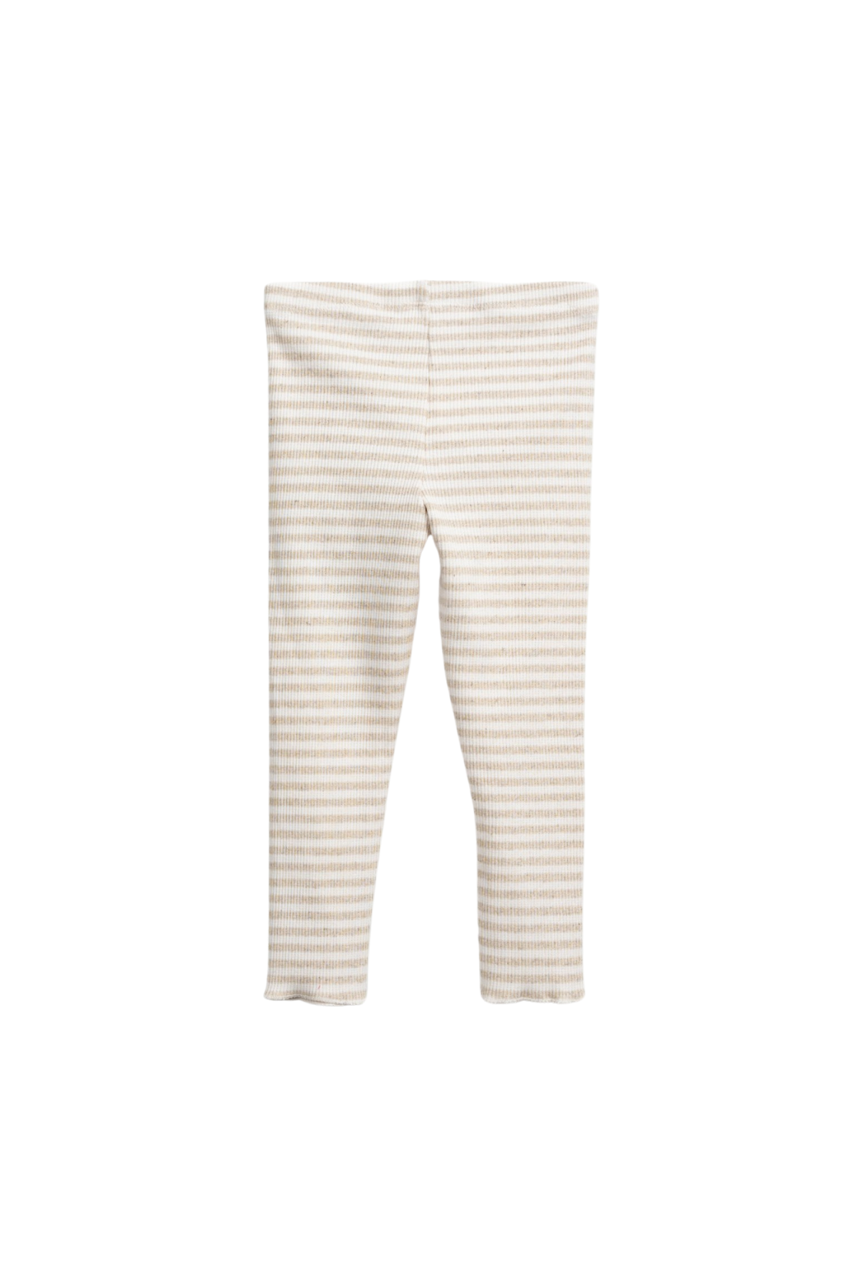 Gestreifte Ripp-Leggings