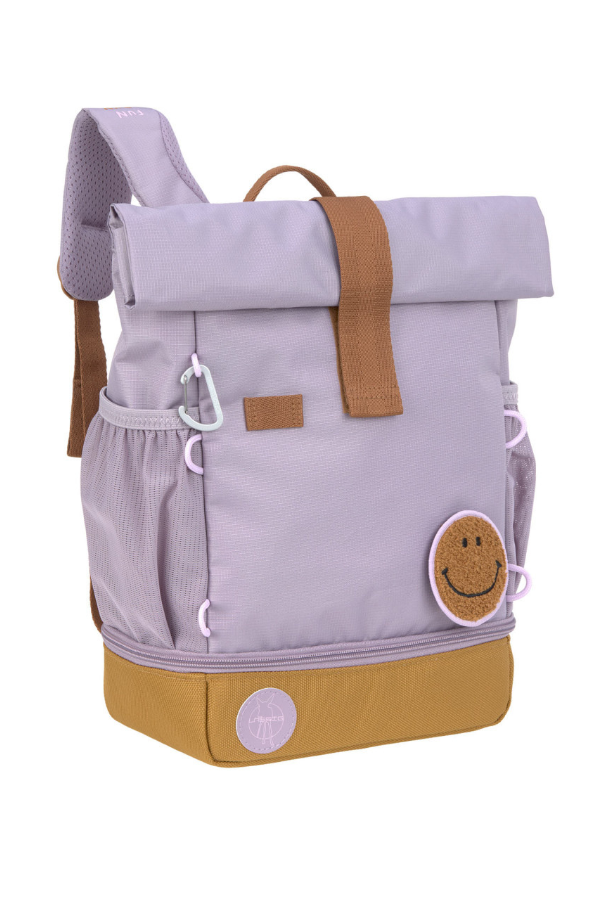 Kinderrucksack Rolltop "Little Gang" | Lila