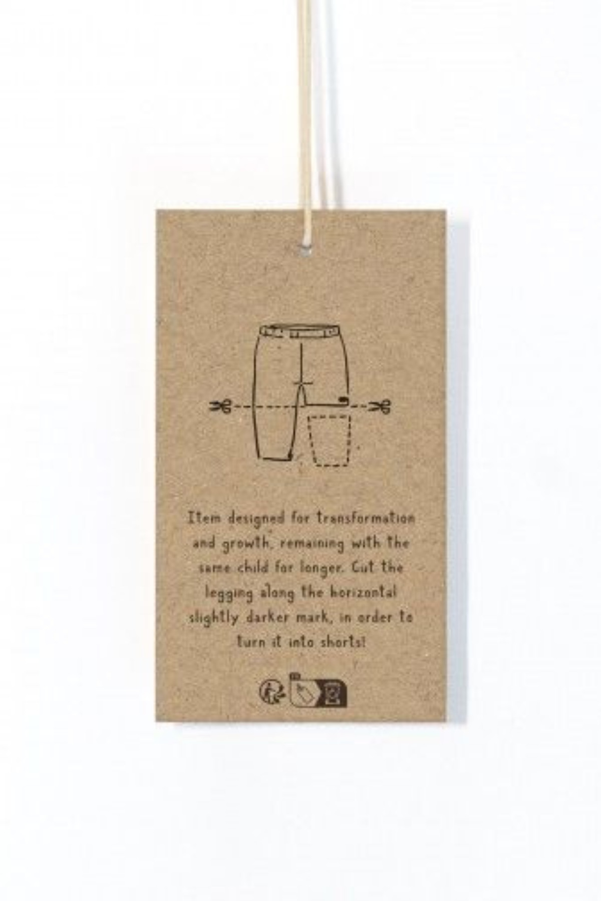 Gestreifte Ripp-Leggings