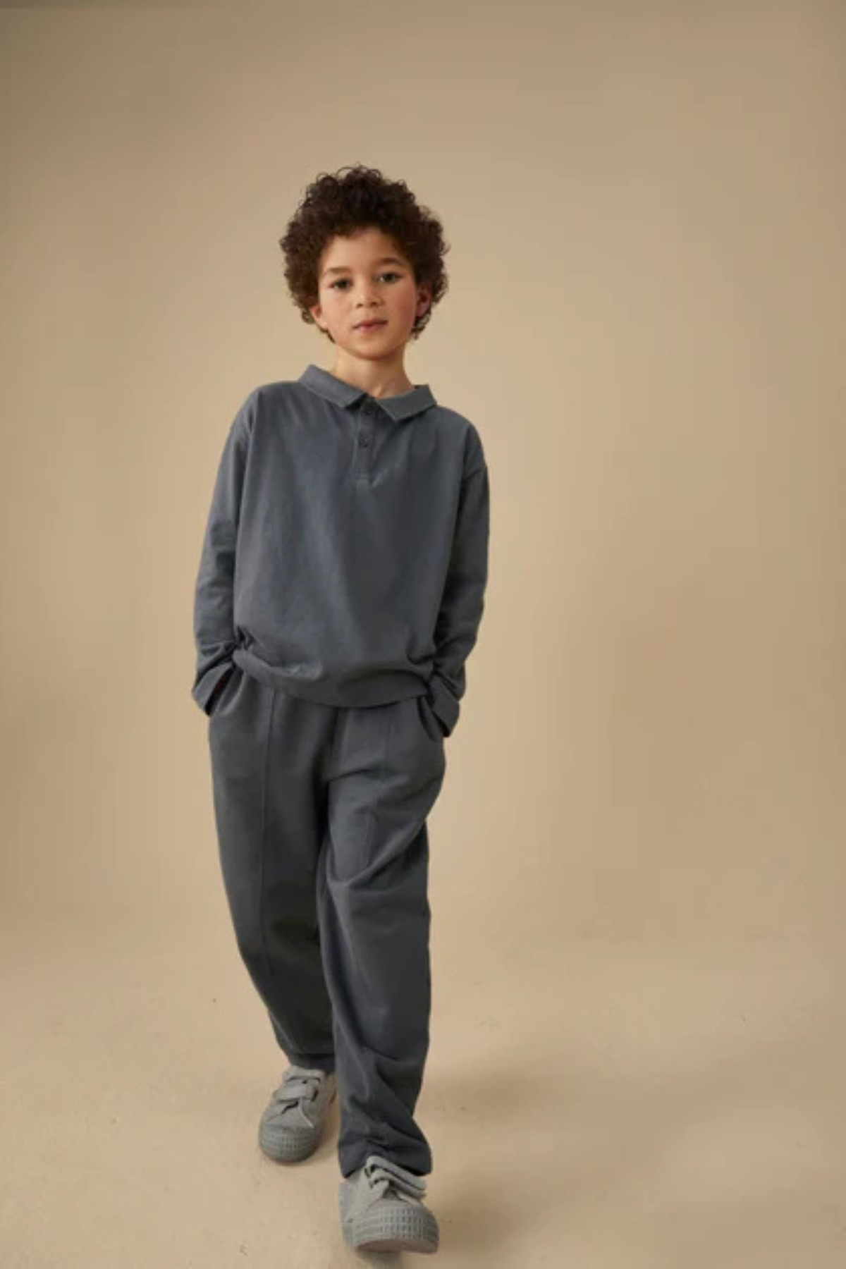 Poloshirt | Blue Grey