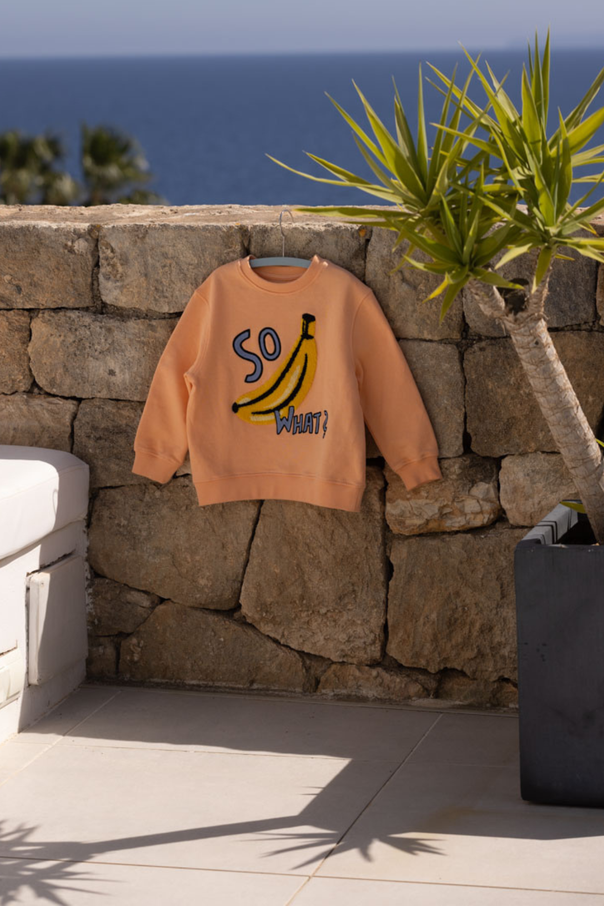 Sweatshirt BANANA | Bright Coral