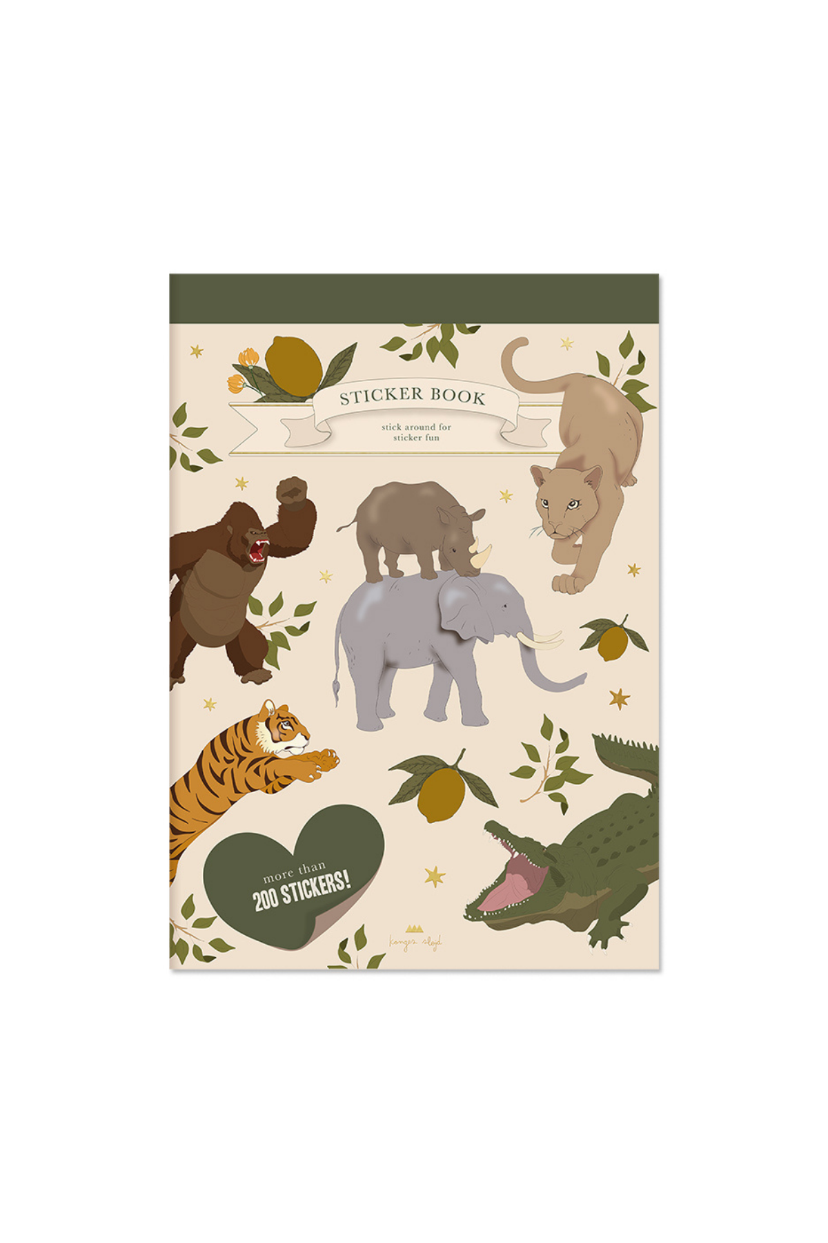 Sticker-Set "A Sticker a Day" | Tiger
