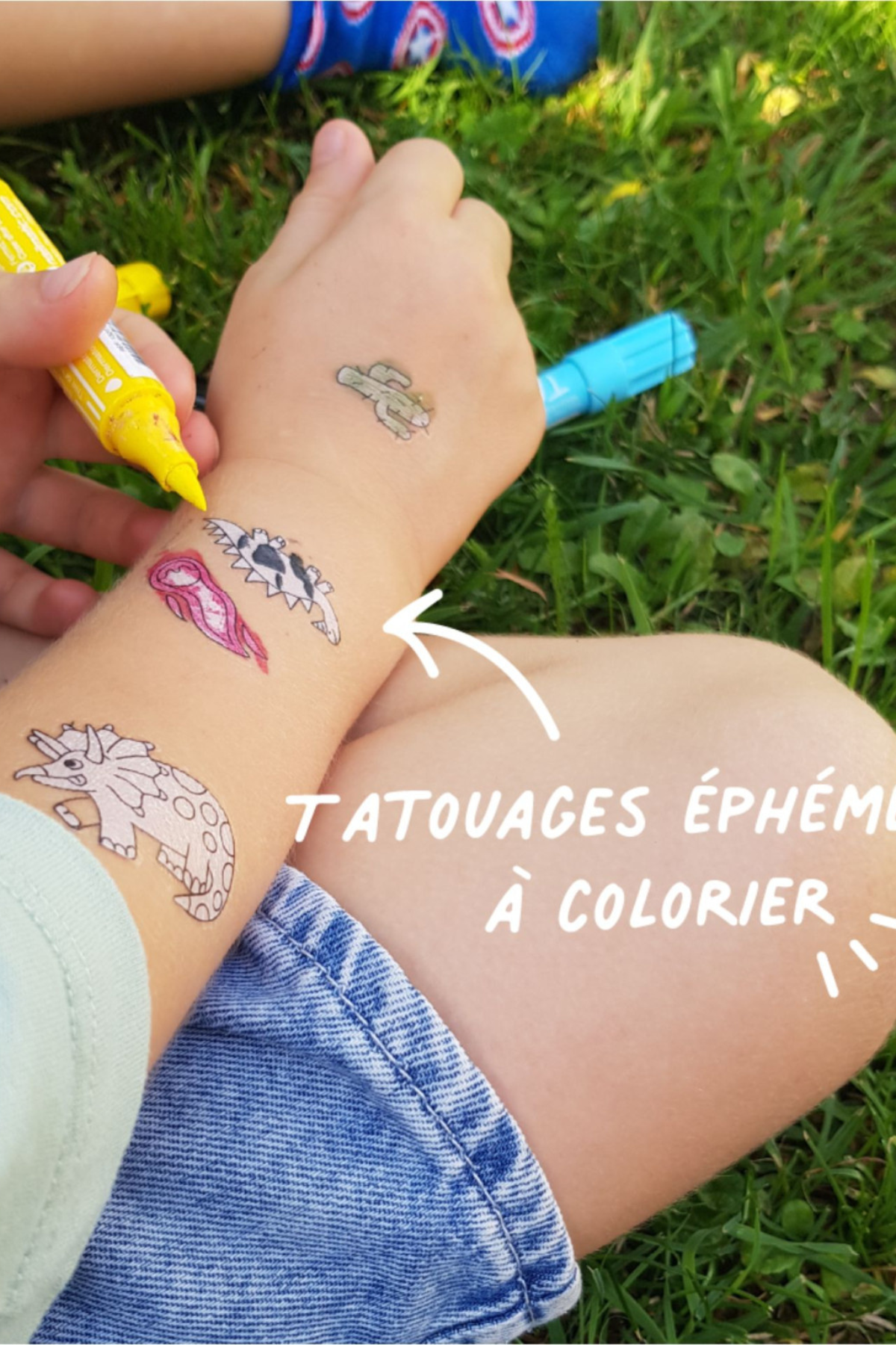 TATTOO-KÜNSTLER: 12 temporäre Tattoos zum Ausmalen | Galaxy