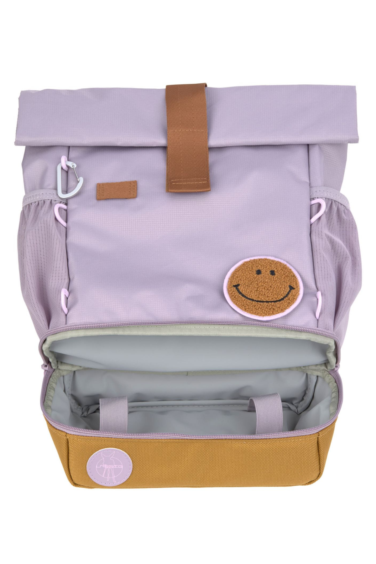 Kinderrucksack Rolltop "Little Gang" | Lila