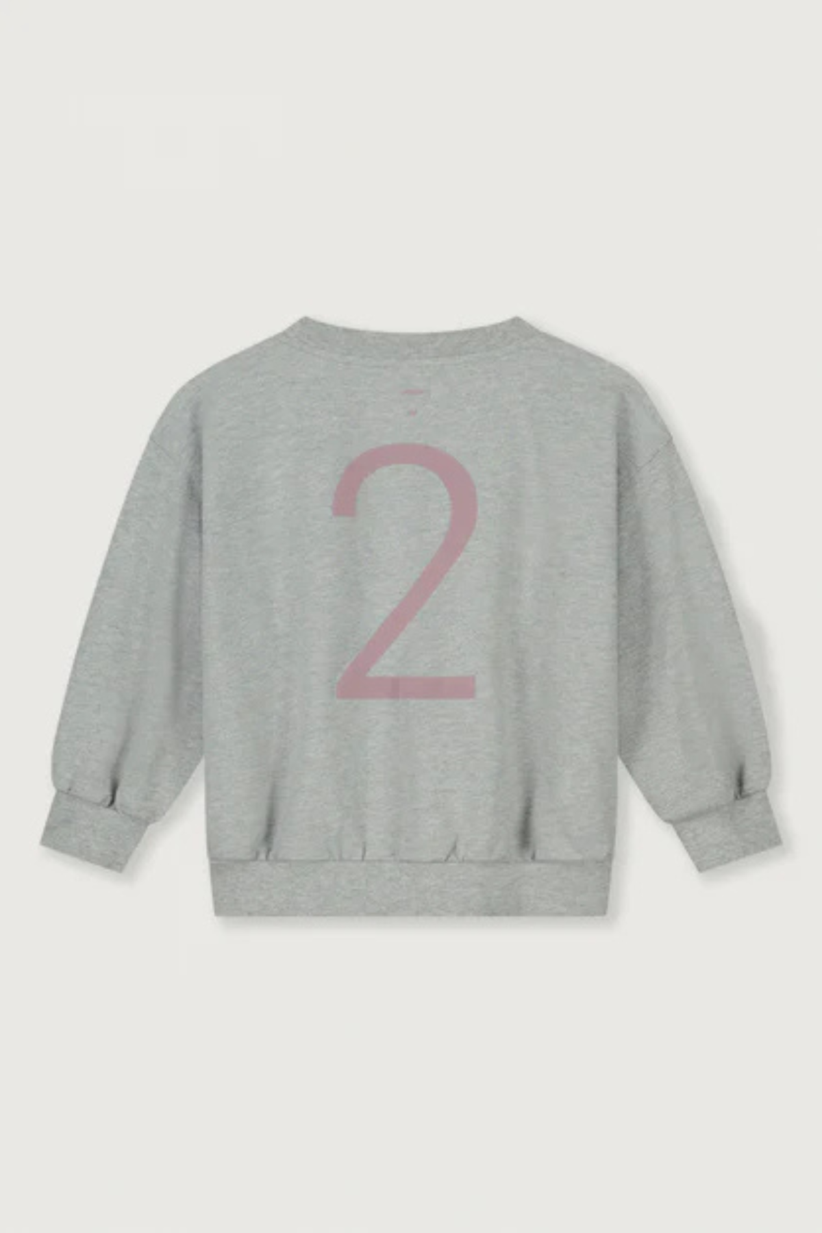 Birthday Sweater | Grey Melange/Berry