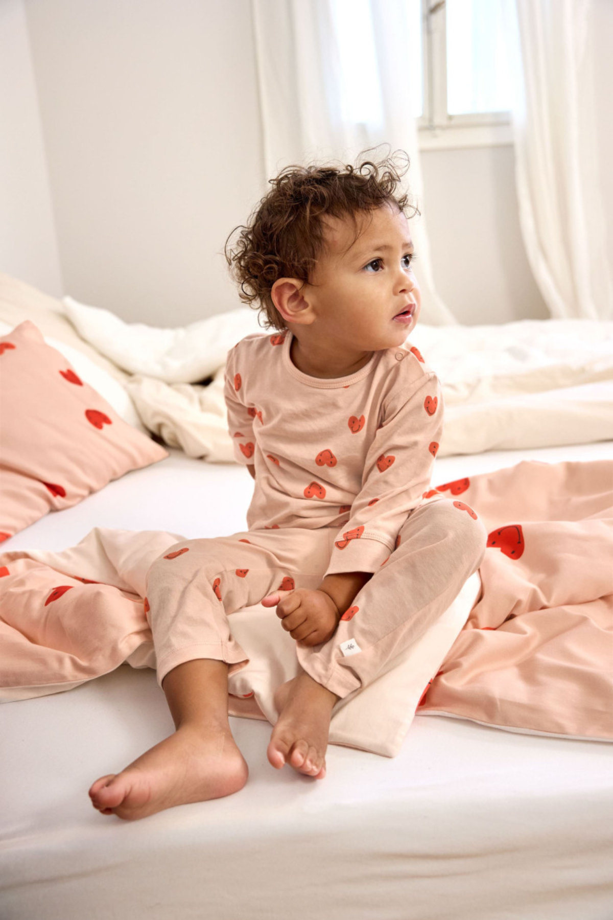 Kinder Pyjama Set "Herz" | Lang