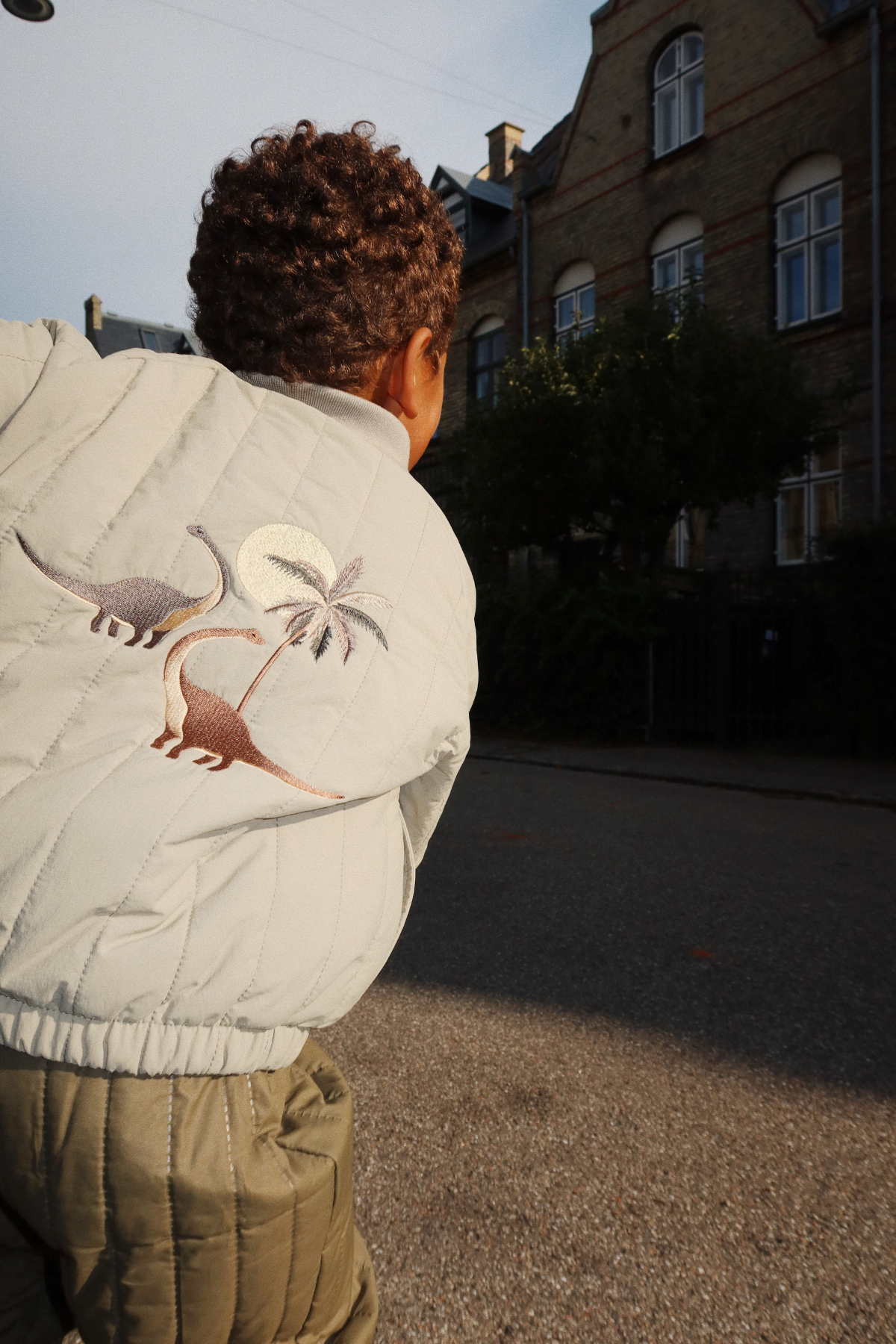 Kinder-Bomber Jacke “Juno” | Dino Laurel Oak