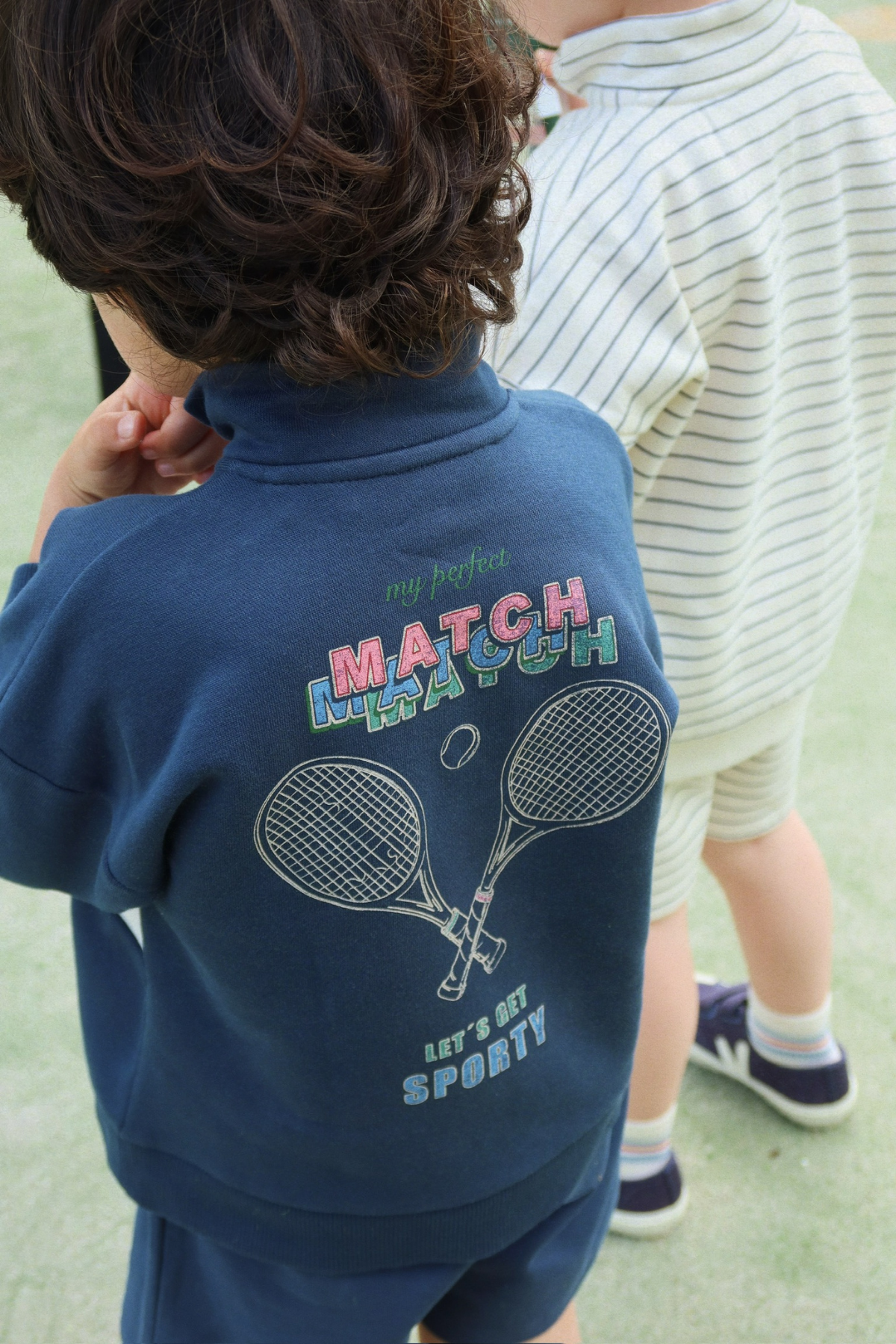 Kinder-Sweatshirt "Lou" mit Zipper | Spellbound